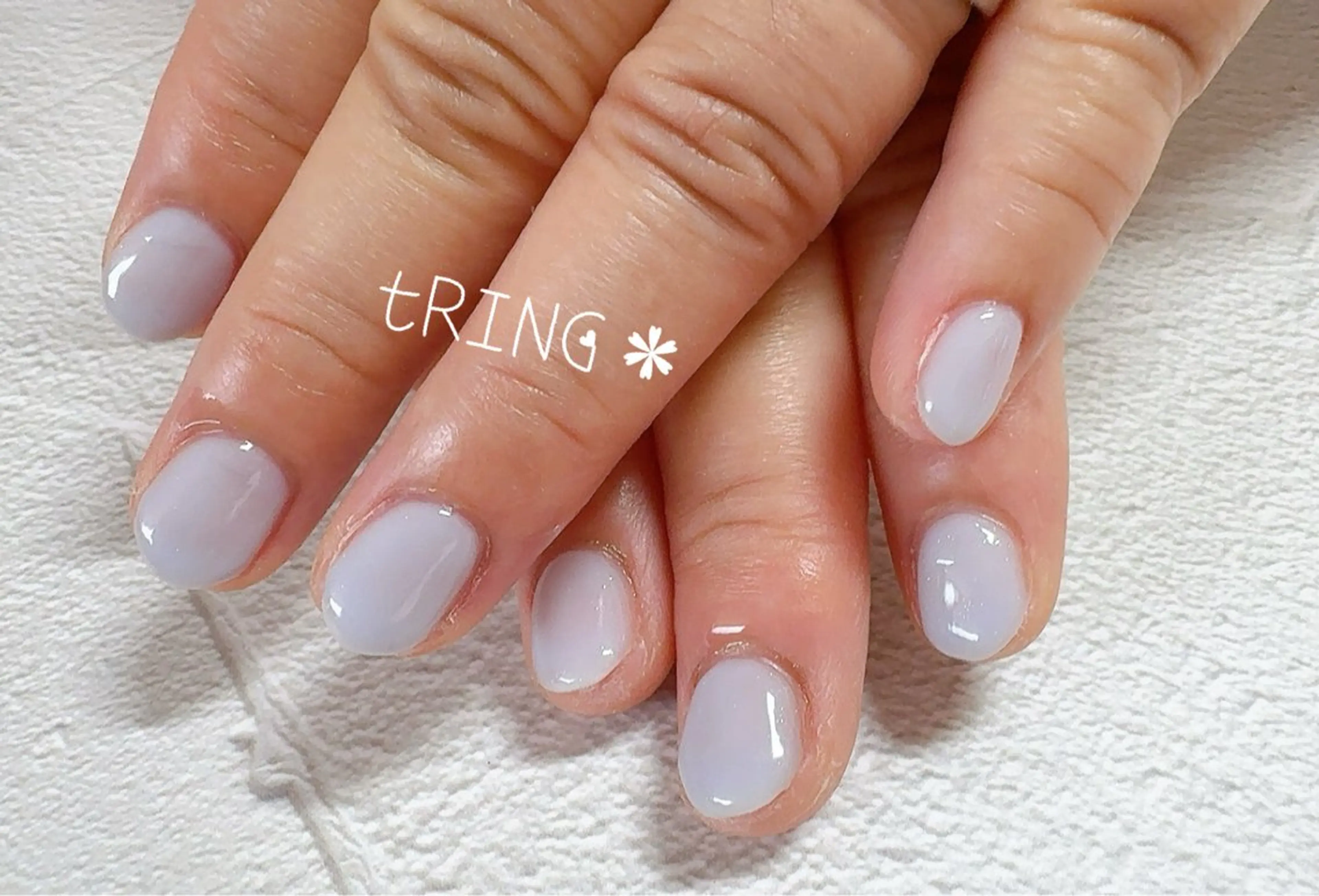 ネイル ハンドネイル tRING＊ しいの木台のネイルデザイン