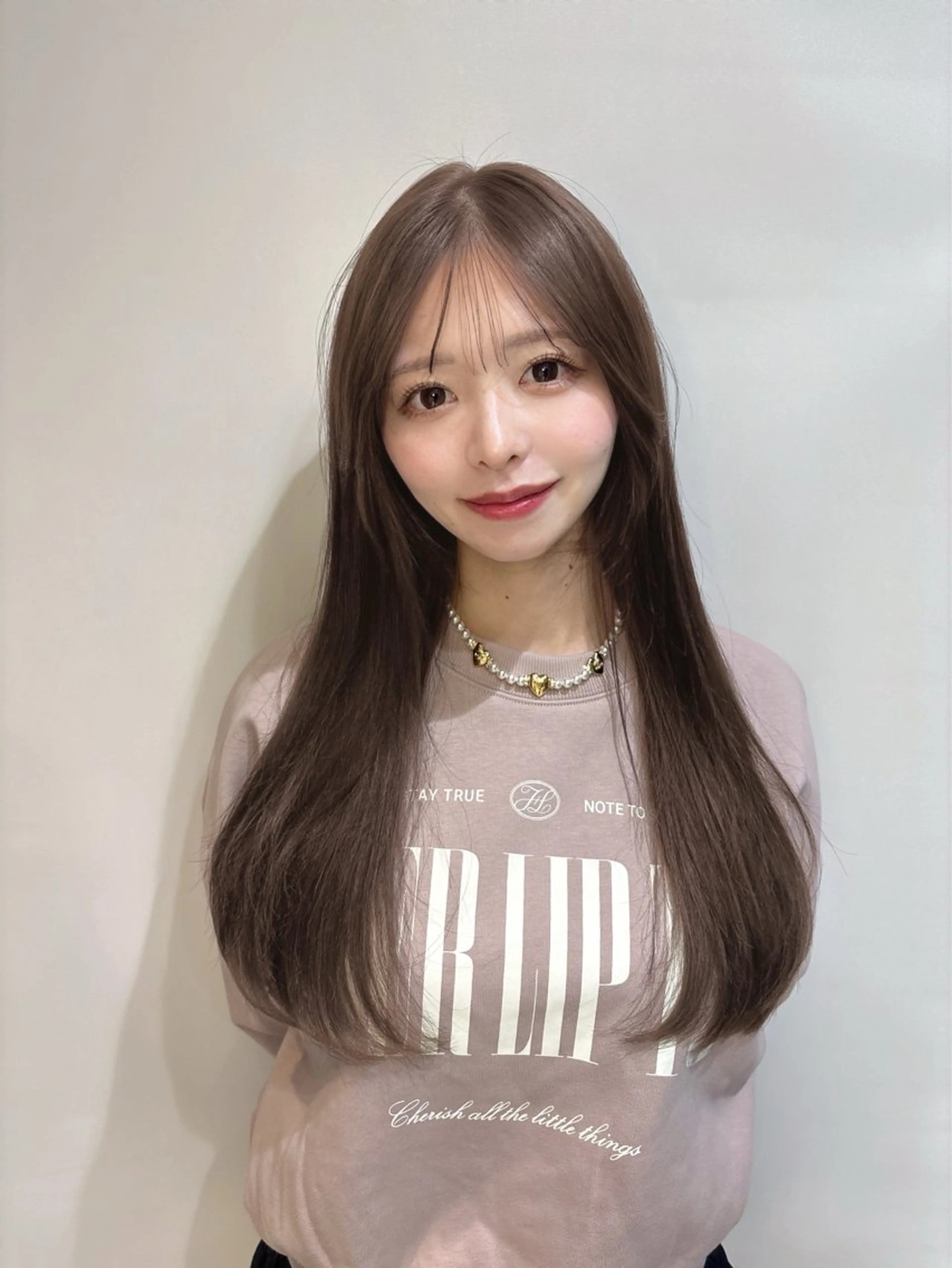 ロング ヘアカラー トリートメント 💗ブリーチなし 透け感💗徳井はやとのヘアスタイル