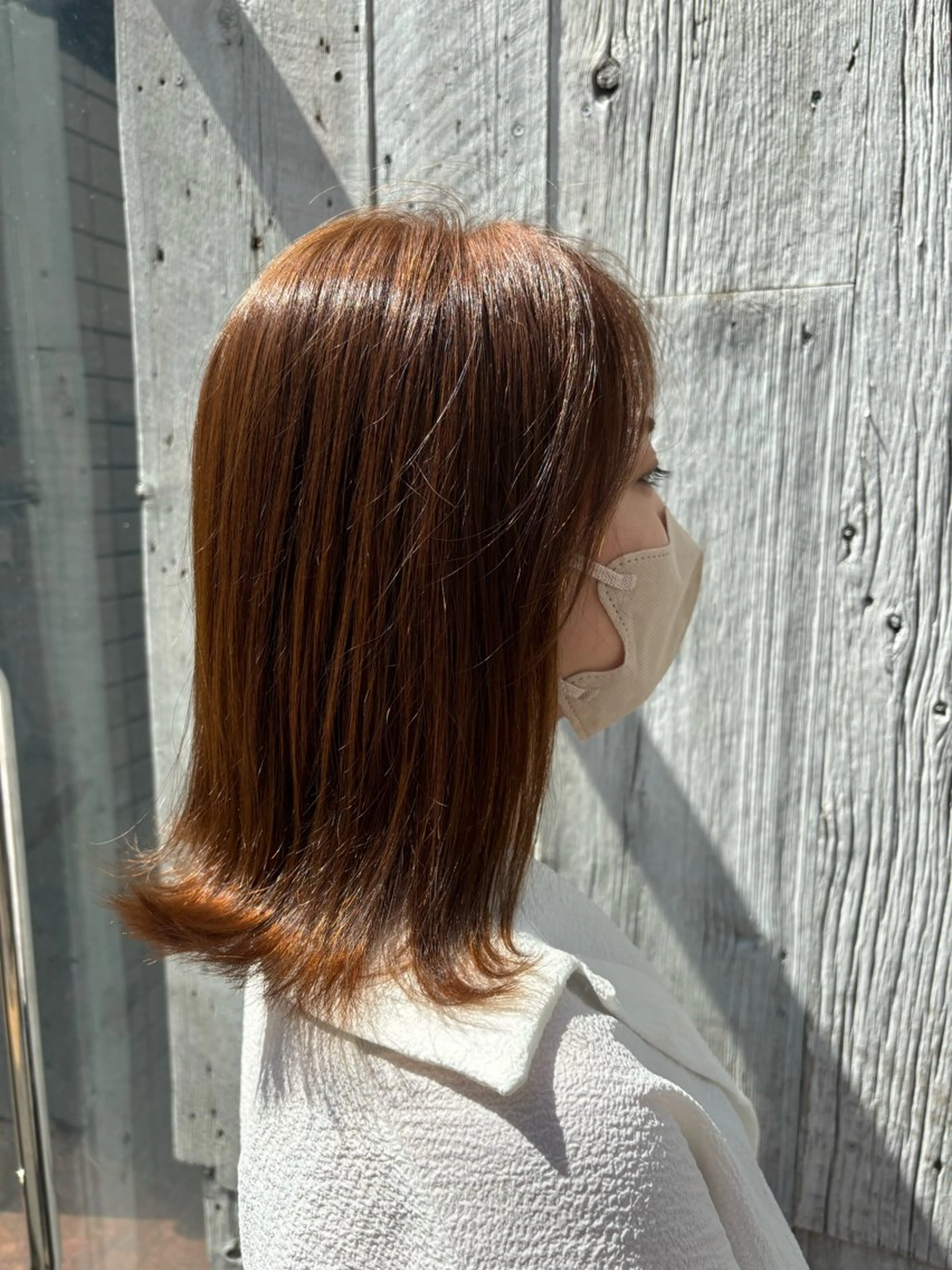 ロング ブリーチ予約率90% 以上✨森山陽向のヘアスタイル