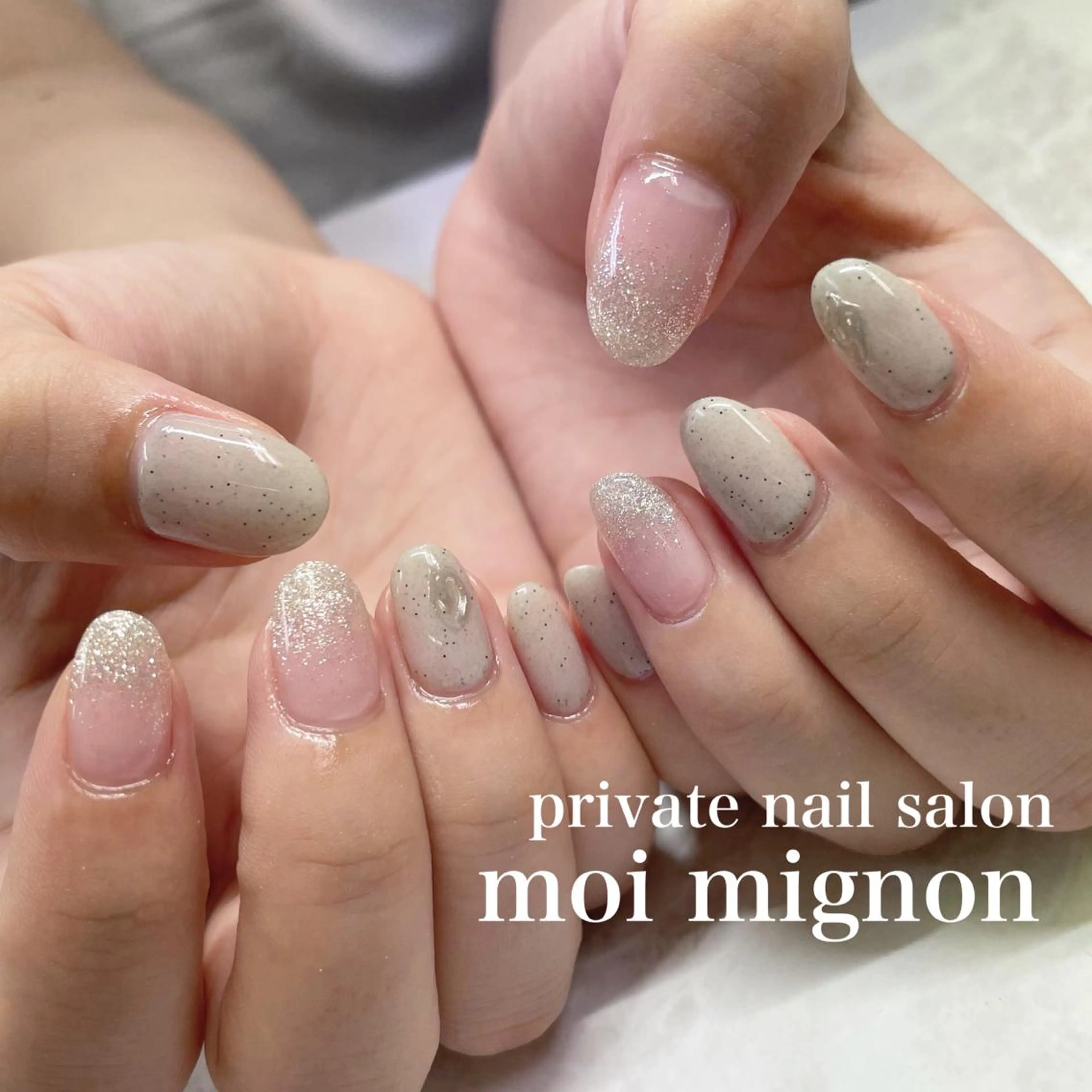 ネイル オフィスネイル シンプルネイル ハンドネイル nailist Aki♡のネイルデザイン