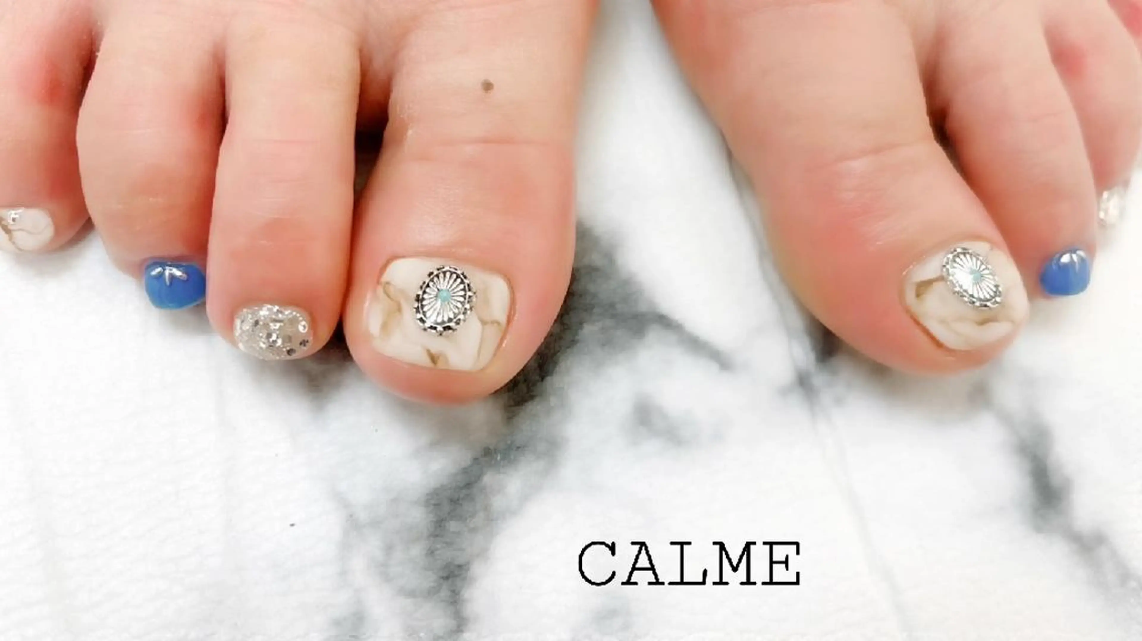ネイル フットネイル CALME ♡のネイルデザイン