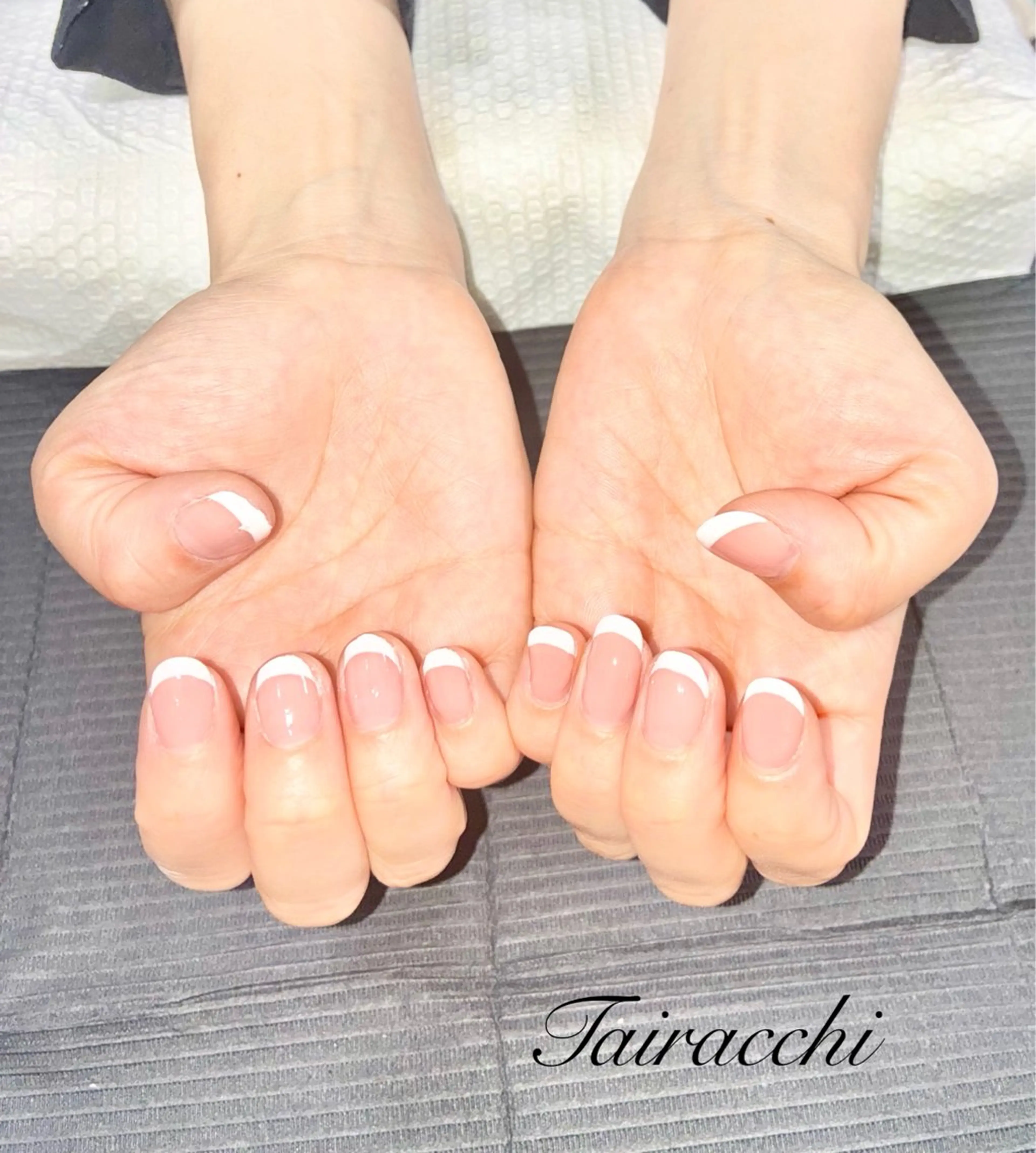 ネイル フレンチネイル Tairacchi ﾀｲﾗｯﾁのネイルデザイン