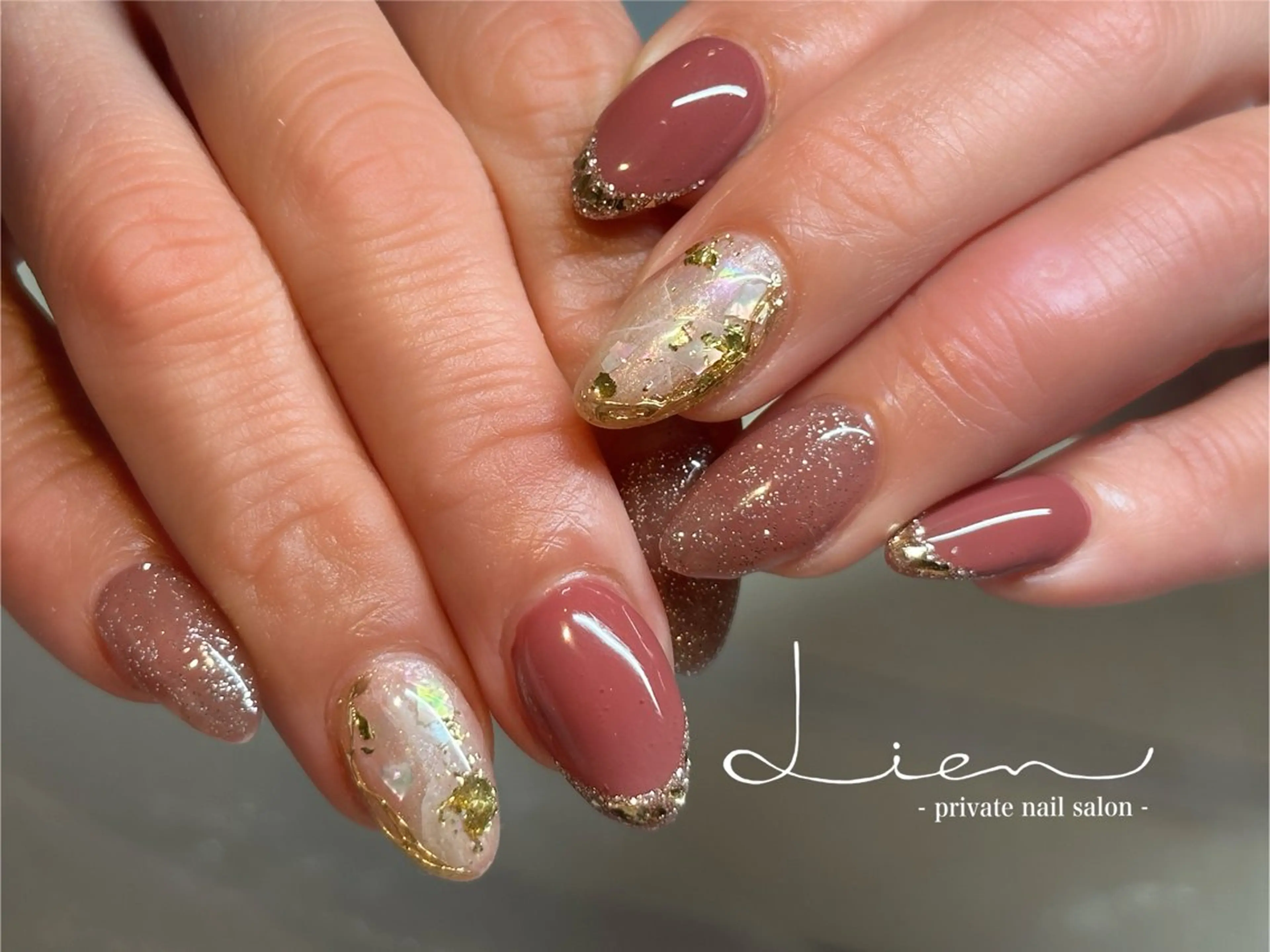 ネイル ハンドネイル Lien 【リアン】北堀江のネイルデザイン