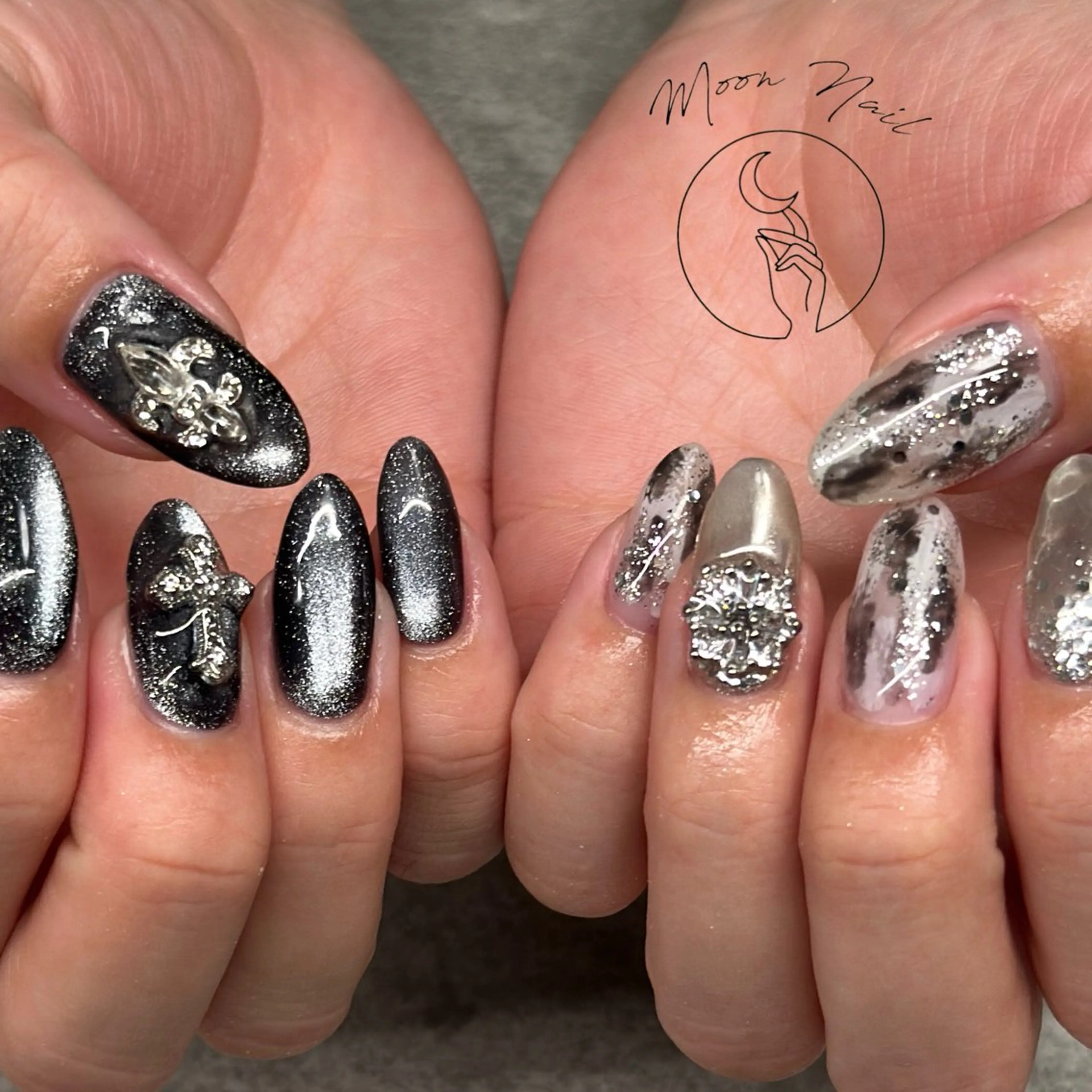 ネイル ハンドネイル Moon  Nail /栄　大須のネイルデザイン