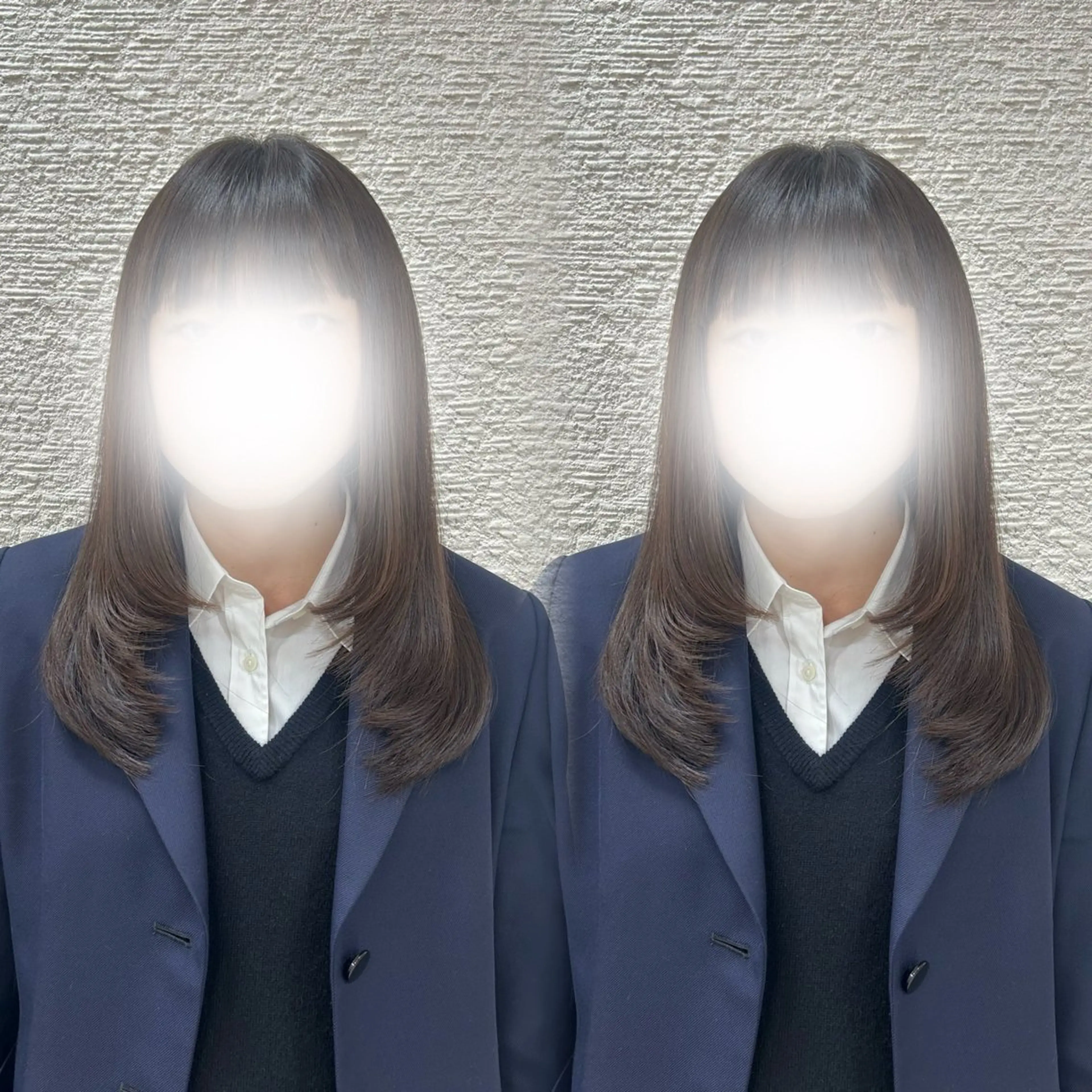 ロング カット ベージュ カラー🧸ゆいなのヘアスタイル