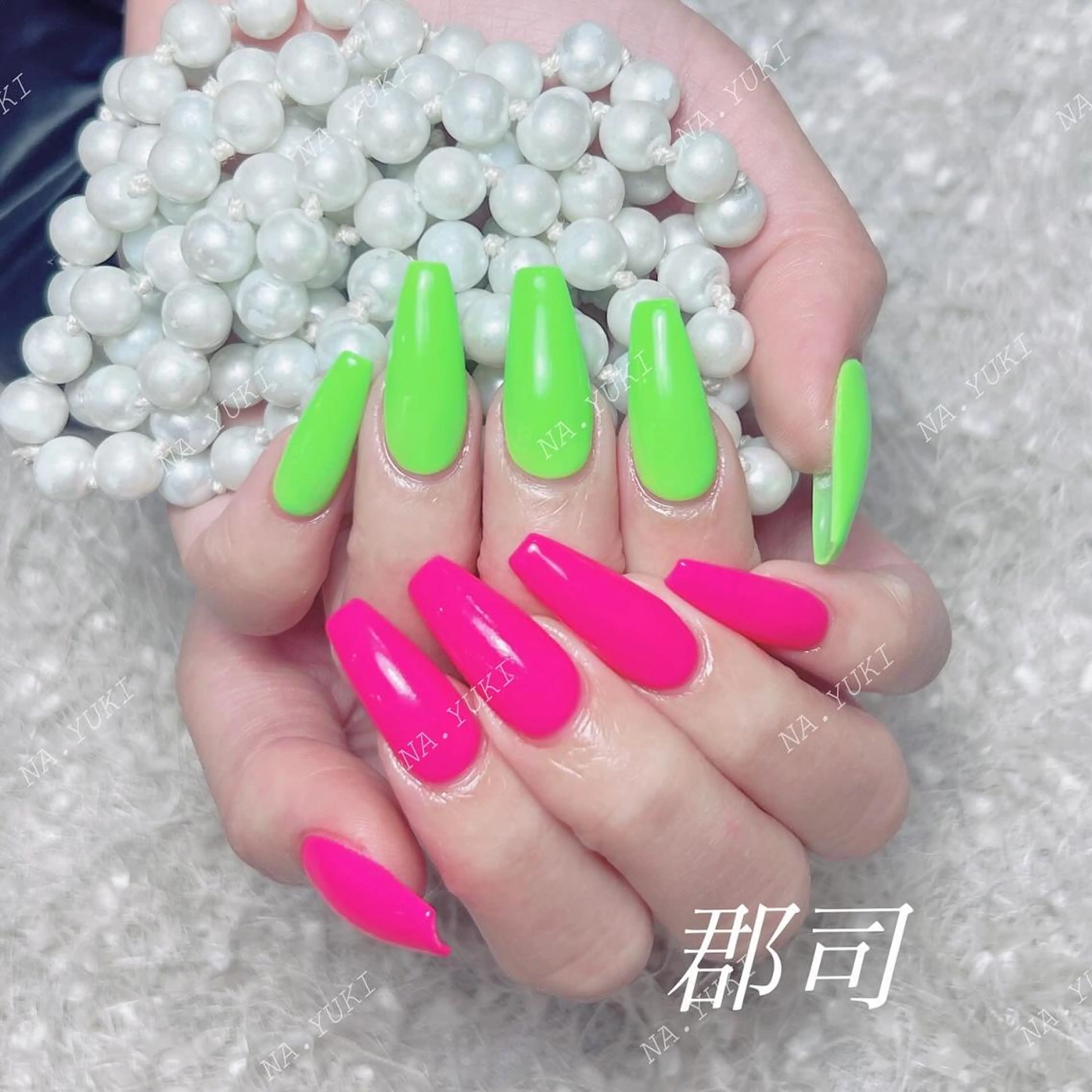 ネイル ハンドネイル ハンドケア YUKI 💗 渋谷店のネイルデザイン