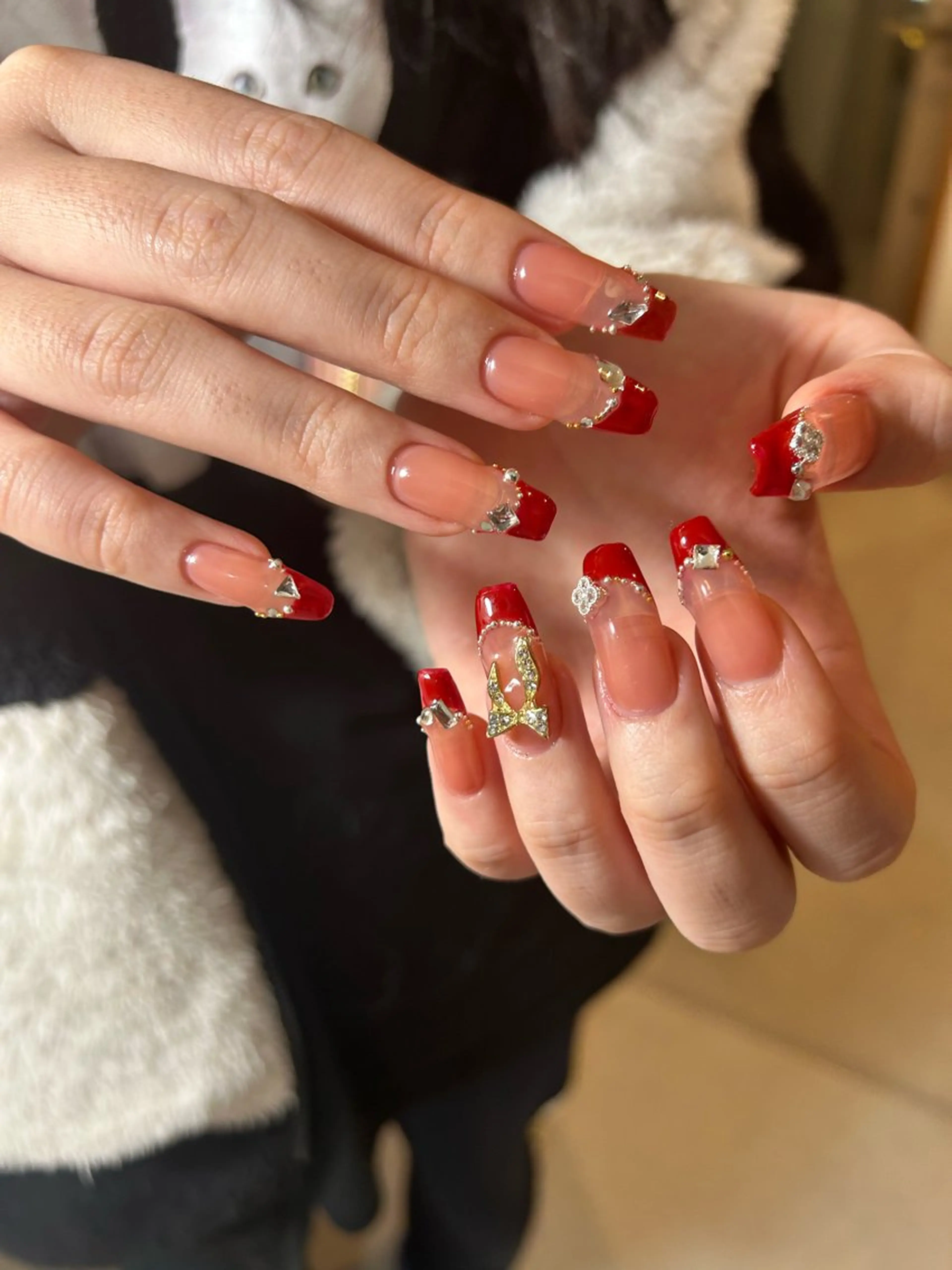 ネイル 長さ出し h1rk nailのネイルデザイン