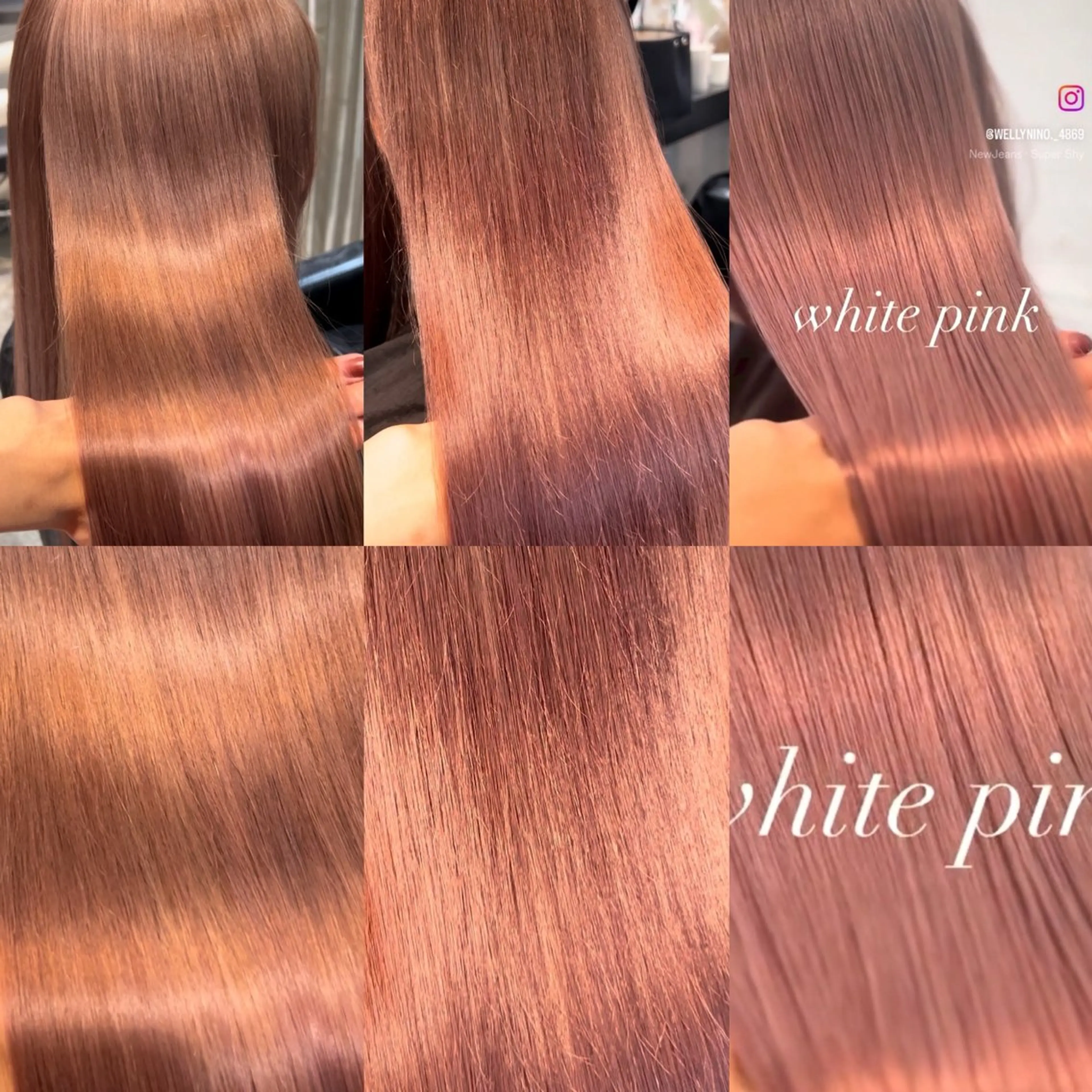 カラー ピンクカラー ヘアカラー 二宮 陽太のヘアスタイル