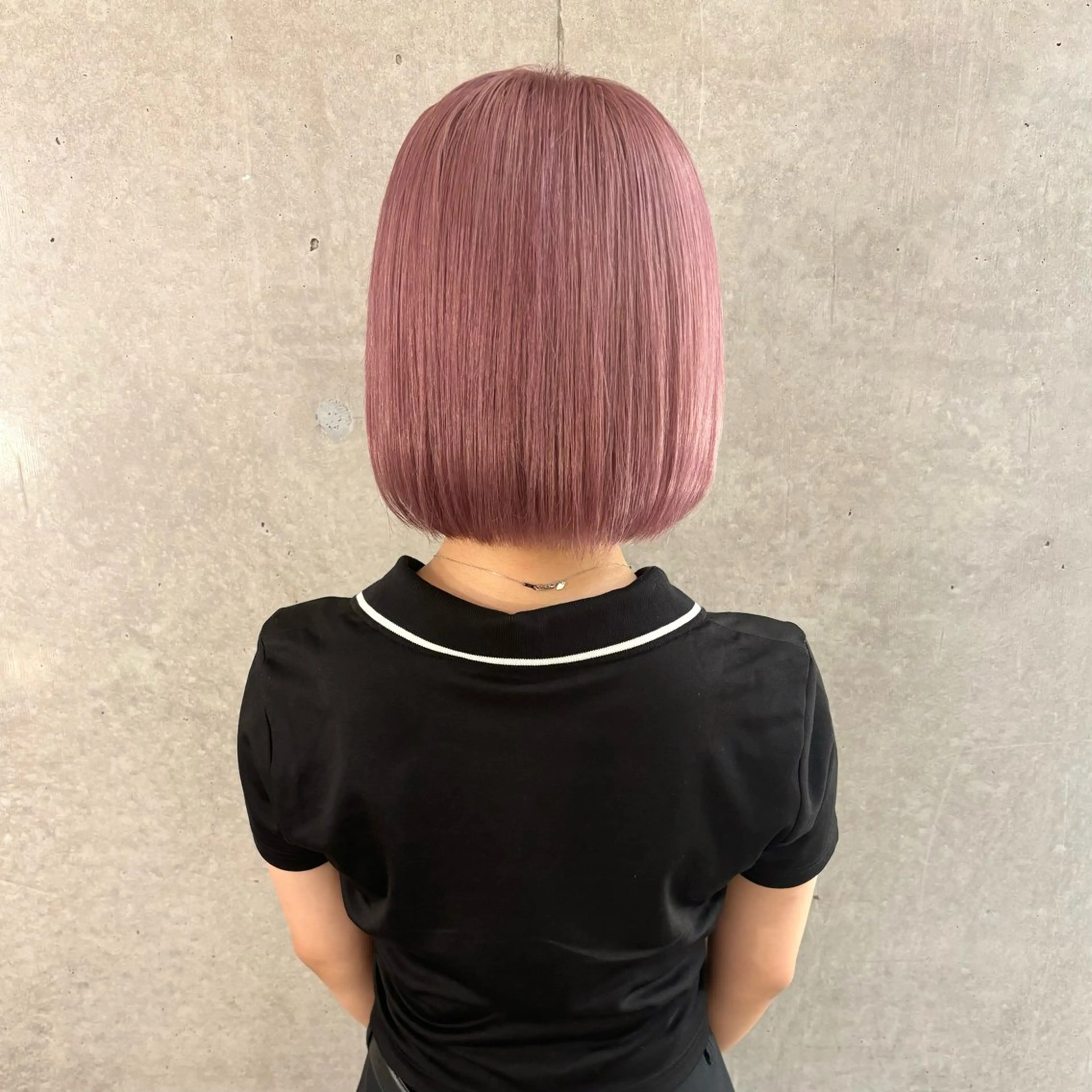 ショート カラー MONIQA sakae所属・hina/ハイトーン /ピンクカラー🎀のヘアスタイル