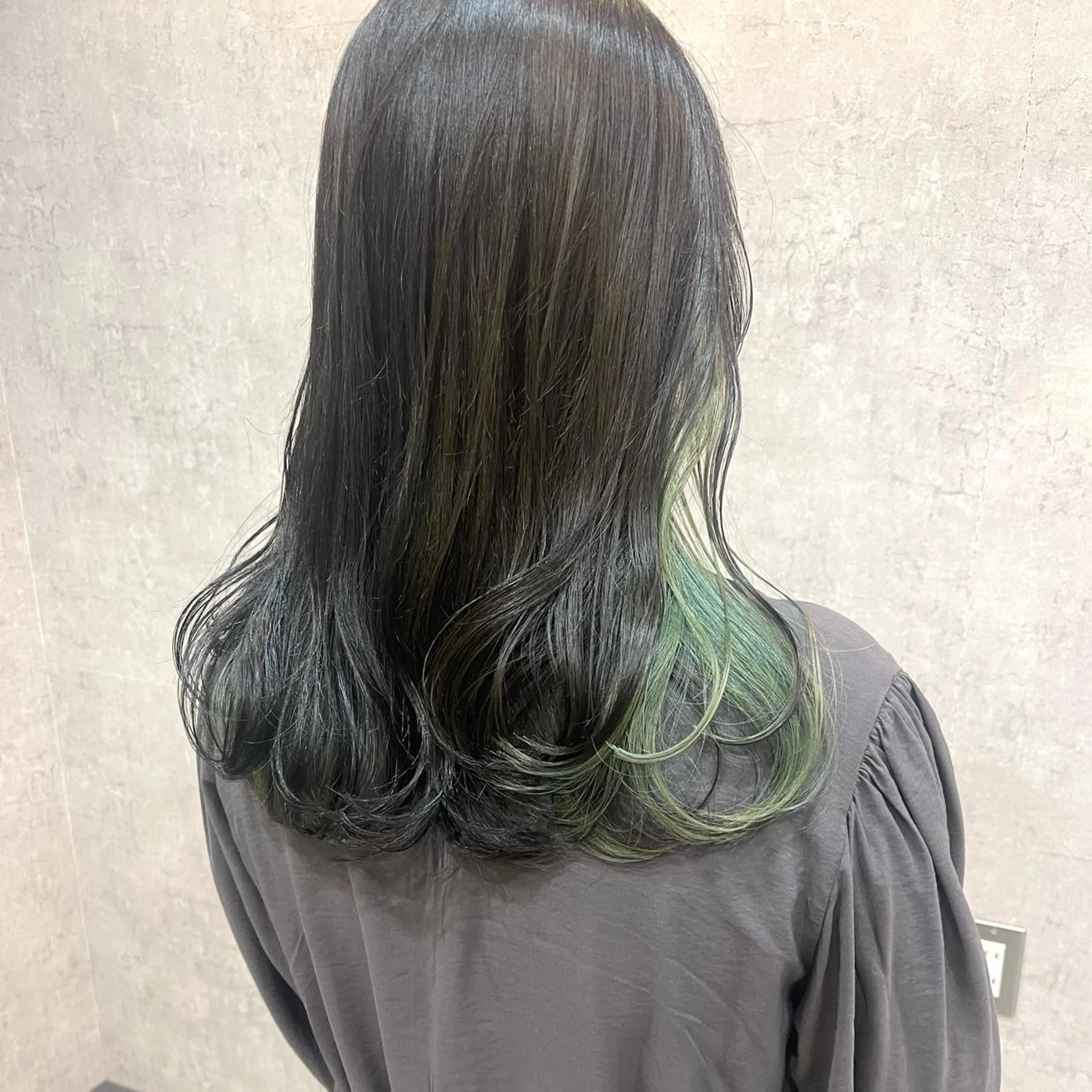ロング カラー ヘアアレンジ ヘアカラー merci.所属・🌻まさの あいり🌻のヘアスタイル