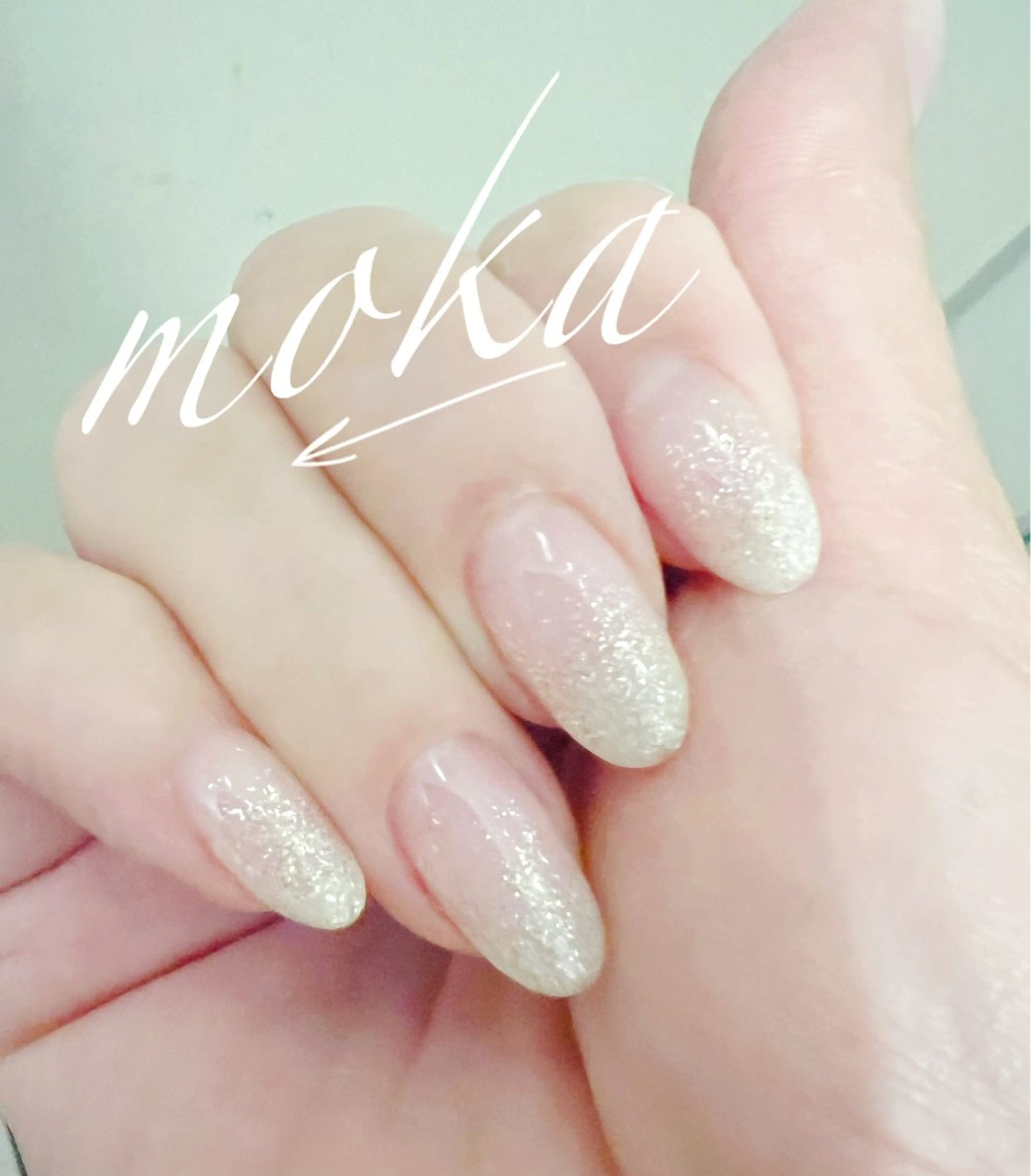 ★NEWOPENキャンペーン★ラメグラデーションの写真