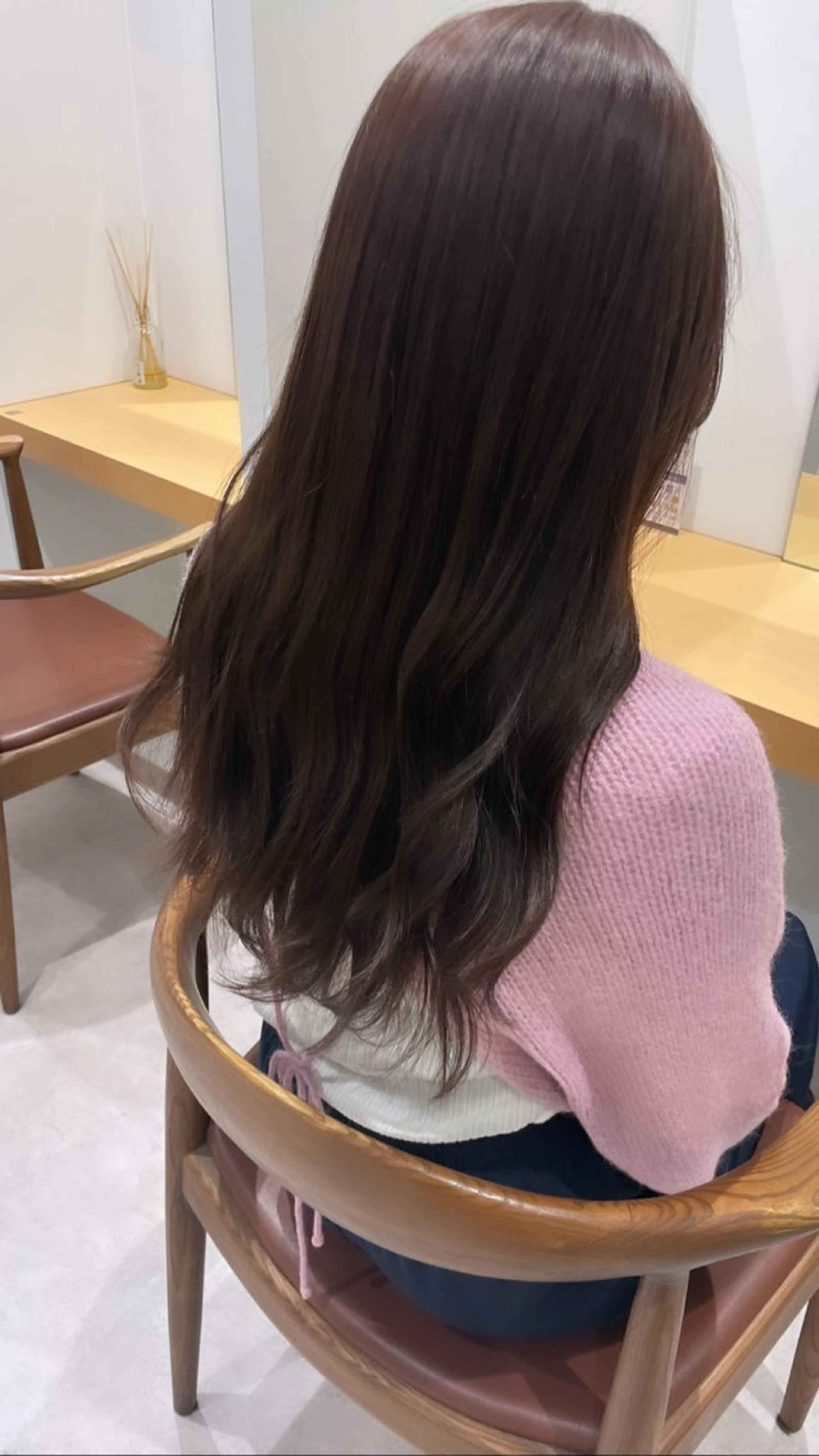 セミロング ヘアカラー トリートメント 東京の技術を 京都で✂︎🕊️💖のヘアスタイル