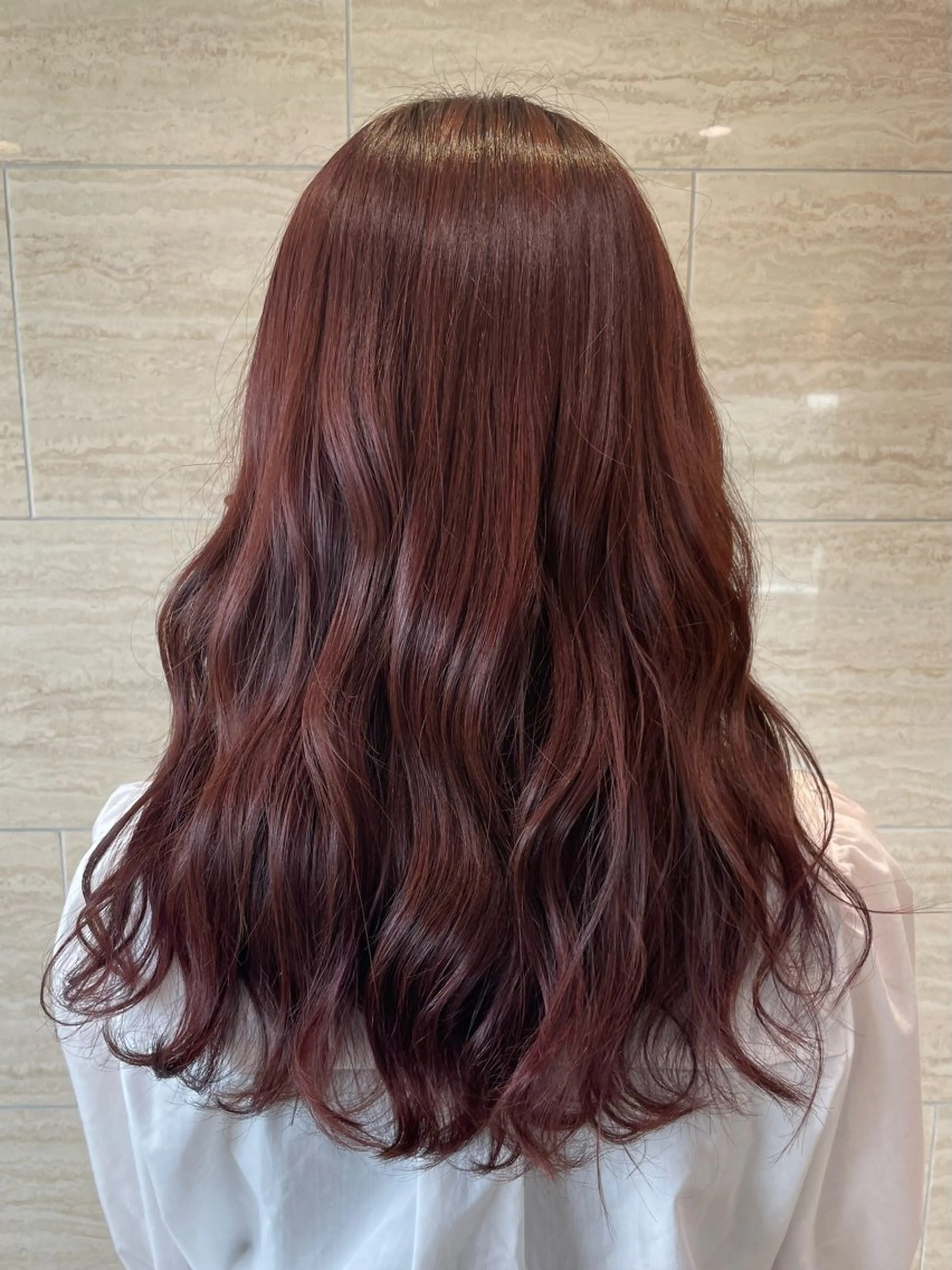 カラー ヘアカラー 根上 早蘭のヘアスタイル