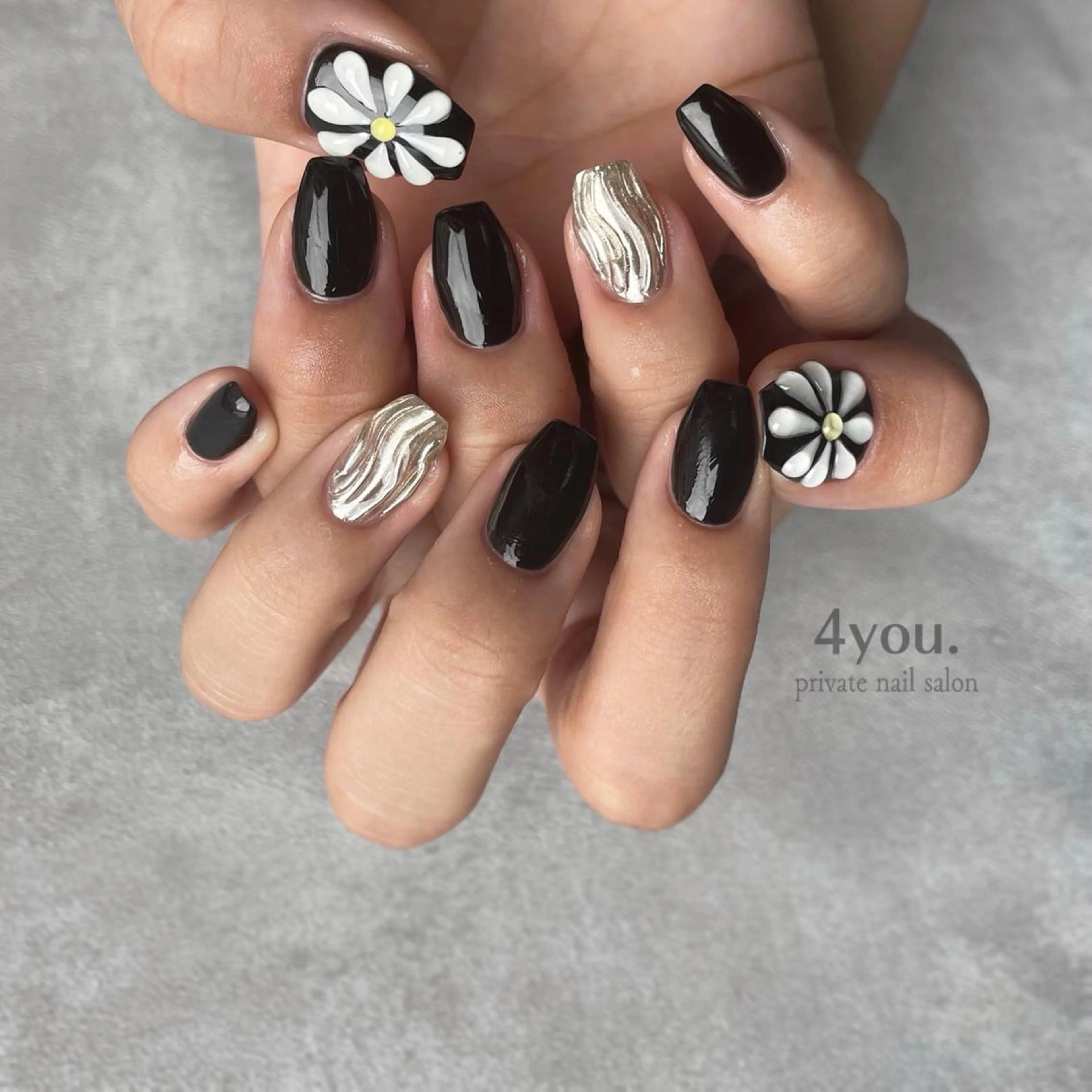 ネイル nail salon ４ｙｏｕ．のネイルデザイン