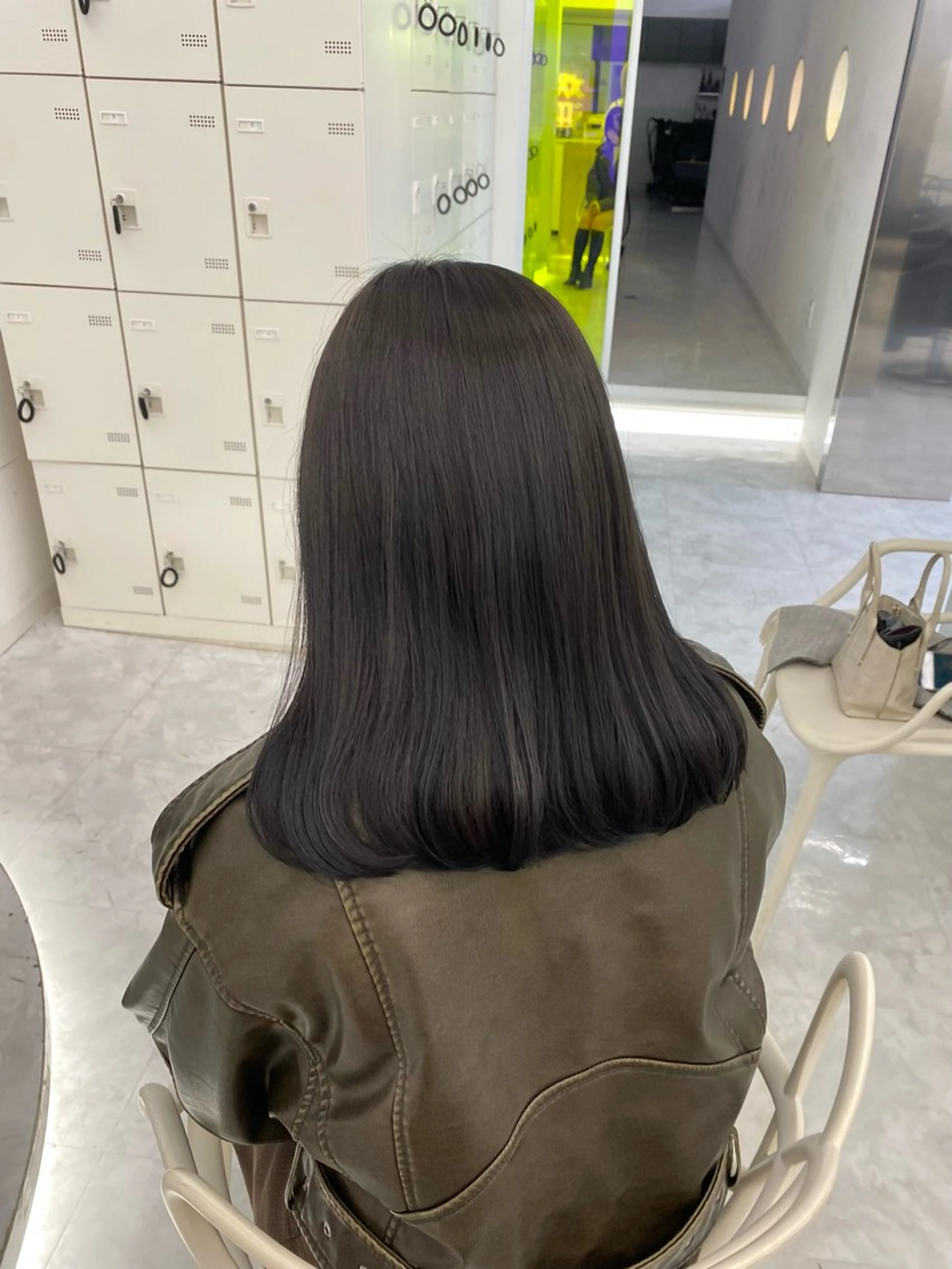 カラー ヘアカラー ヘアセット 🤍透明感グレージュ カラー🤍RINのヘアスタイル