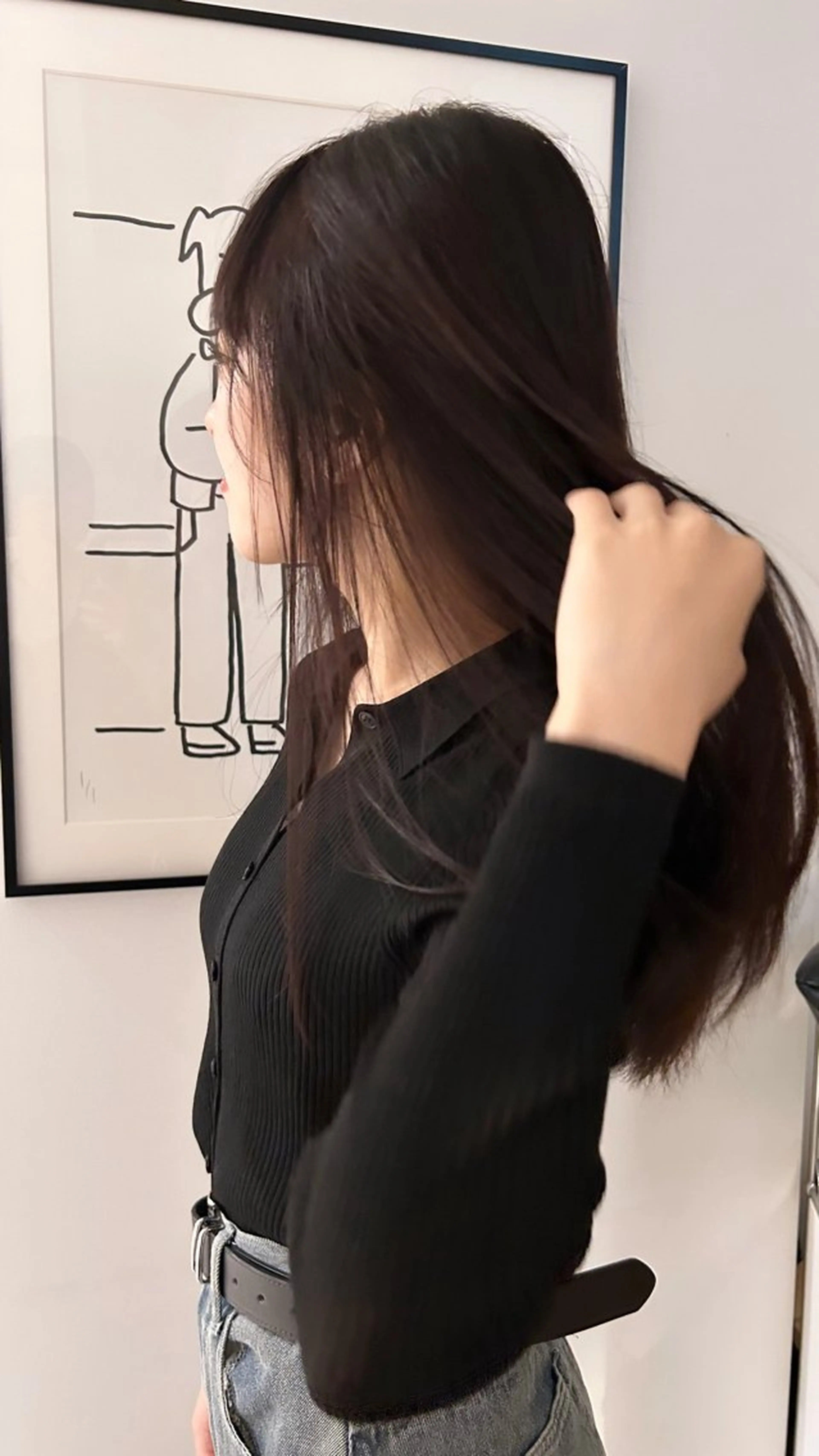 カラー 縮毛矯正 RUNA 🫧のヘアスタイル
