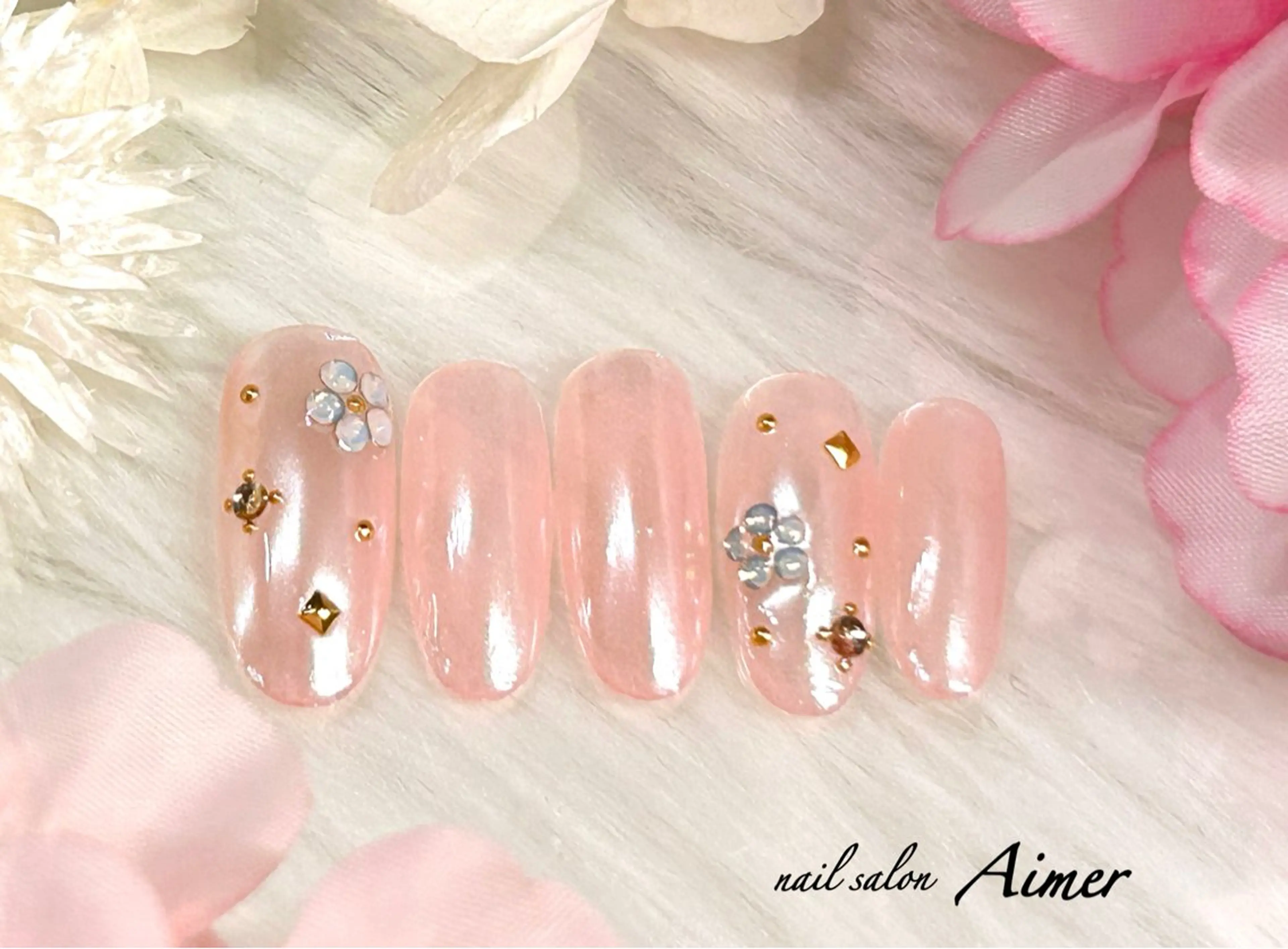 ネイル ハンドネイル nail salon Aimerのネイルデザイン