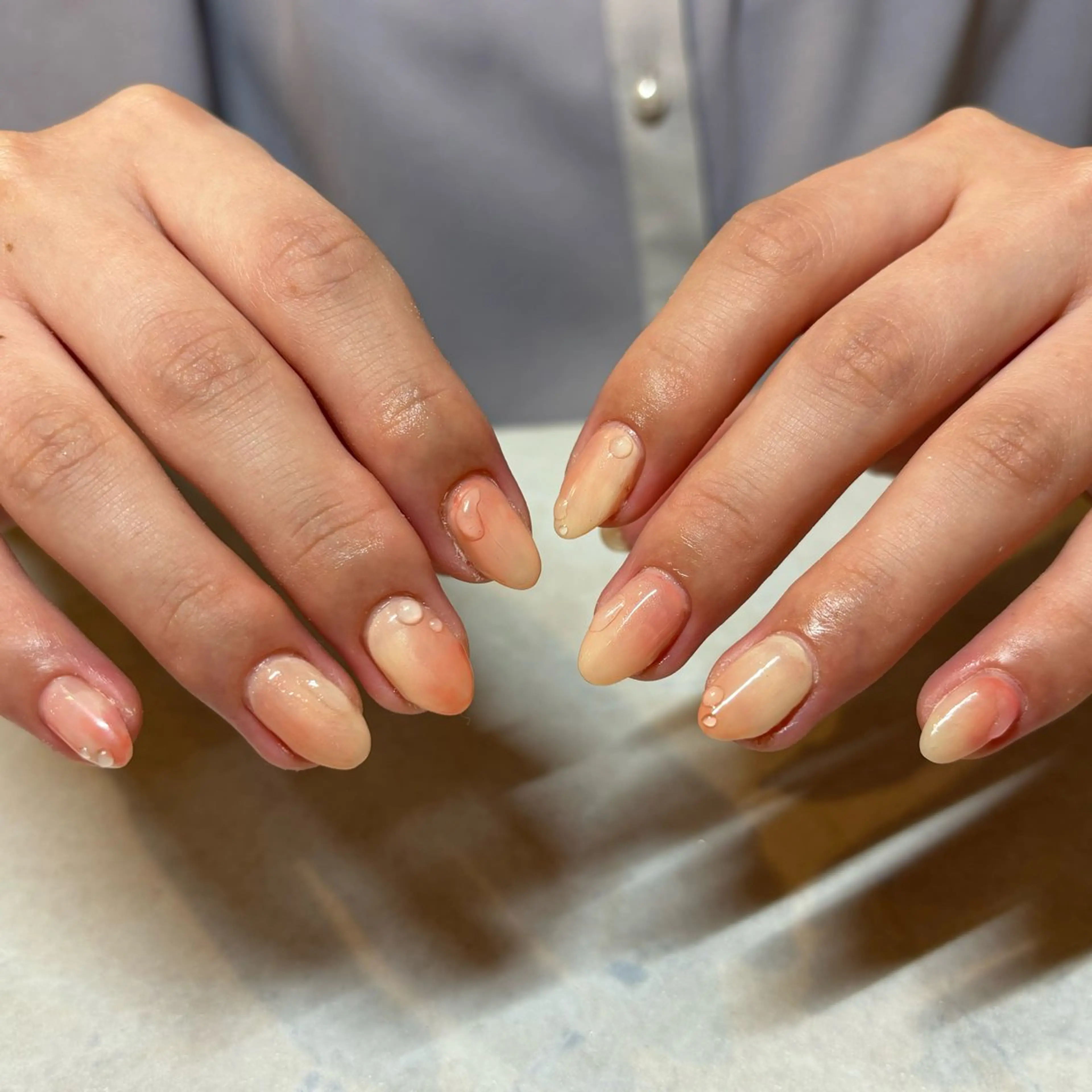 ネイル ぷっくりネイル pomy nail 池袋店所属・akane .hのネイルデザイン