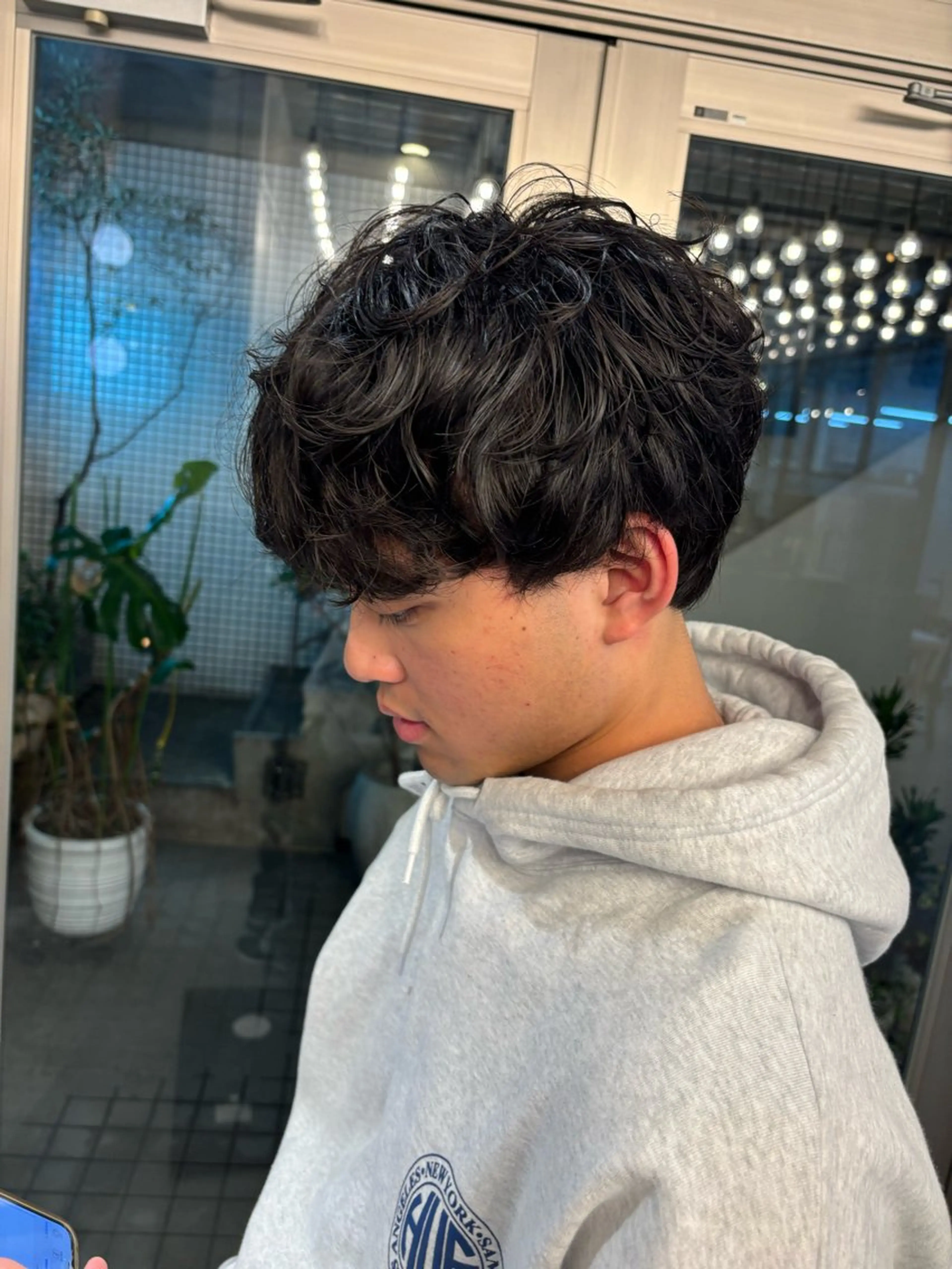 ショート カット パーマ トリートメント かさはら しょうたのヘアスタイル