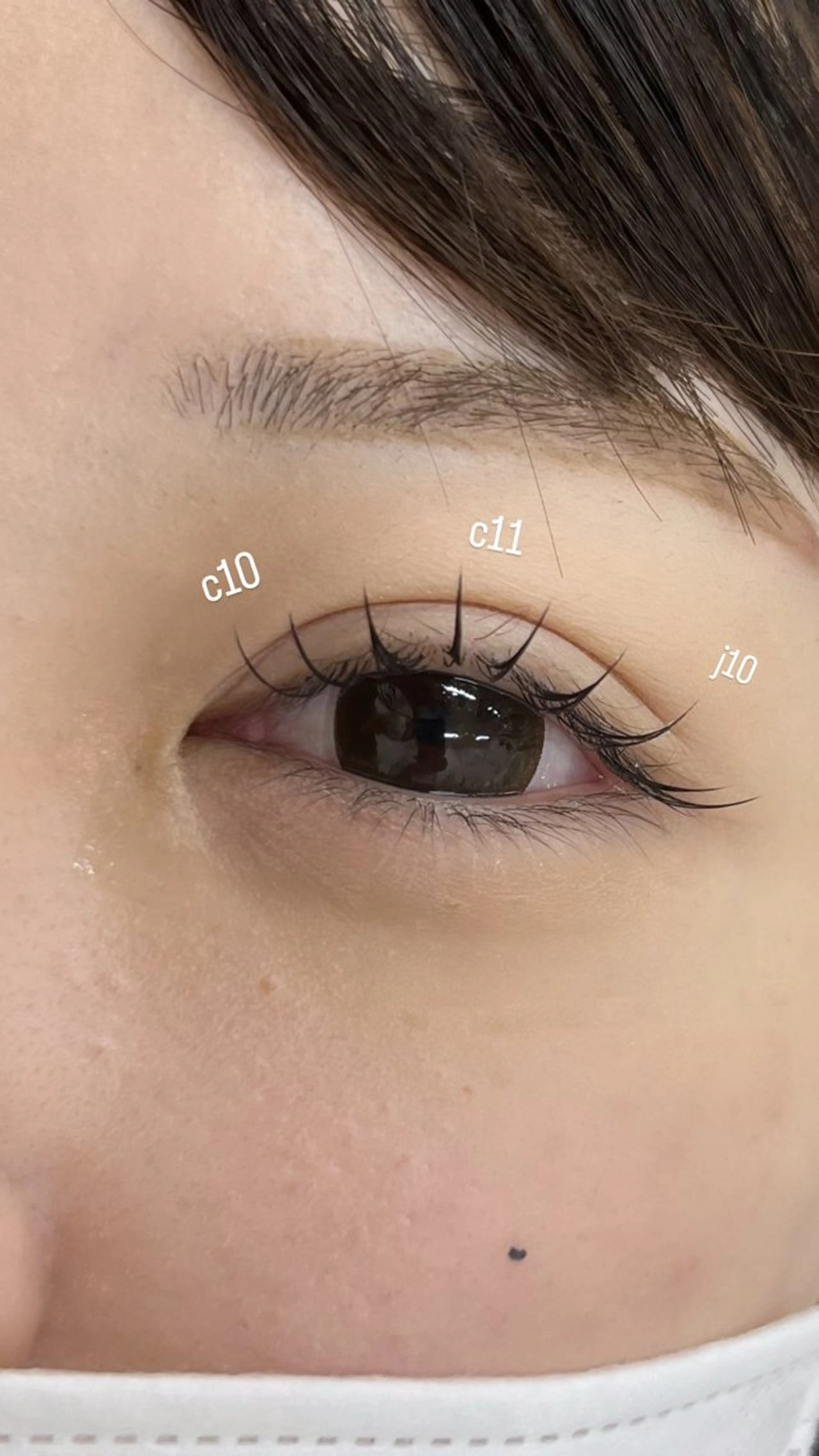 マツエク・マツパ Choco Lash所属・🤍かの🤍 Le'r firstのマツエク・マツパデザイン