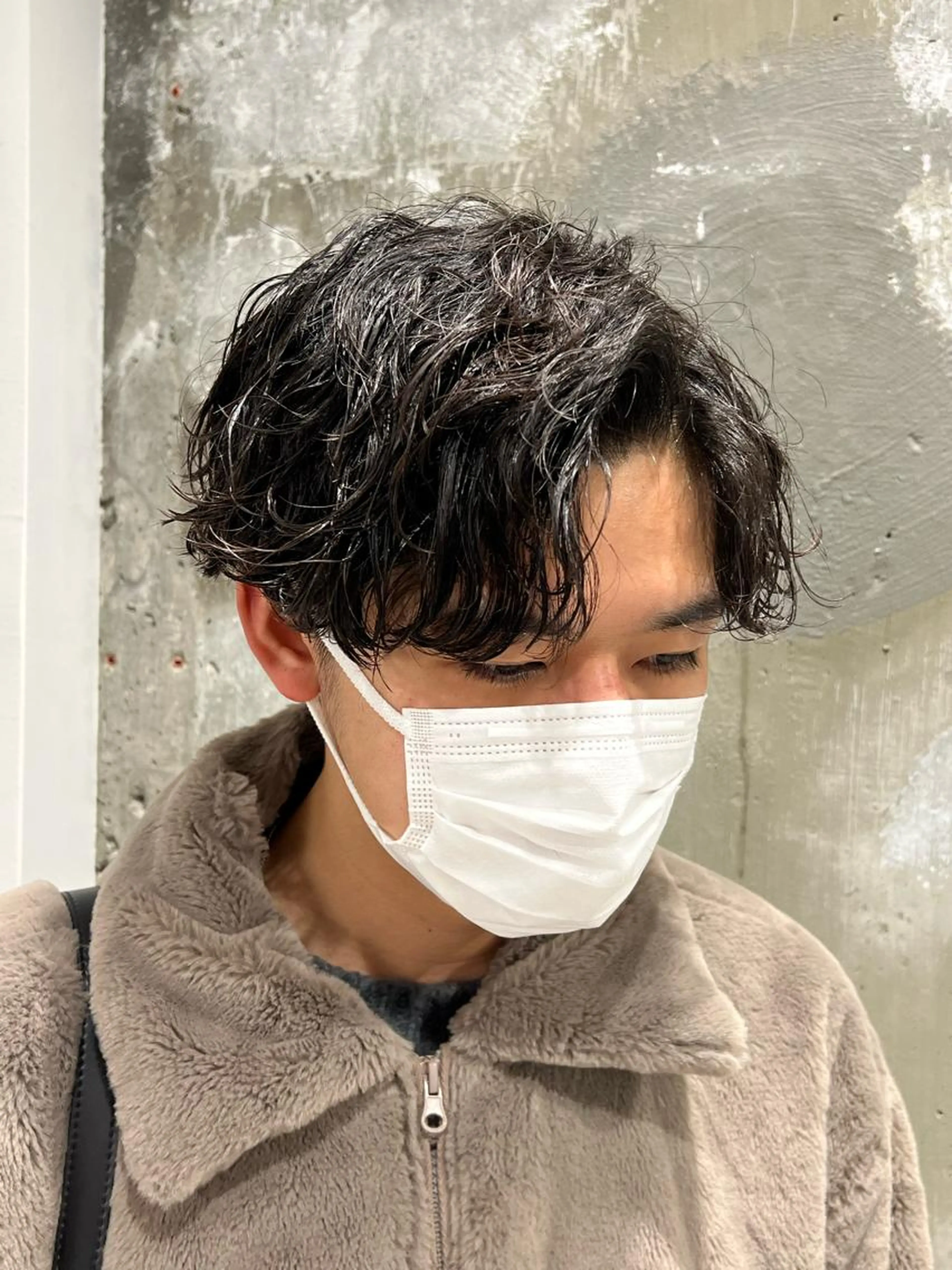 メンズ限定 カット+カラー+アロマスパ尽き&頭皮TRの写真