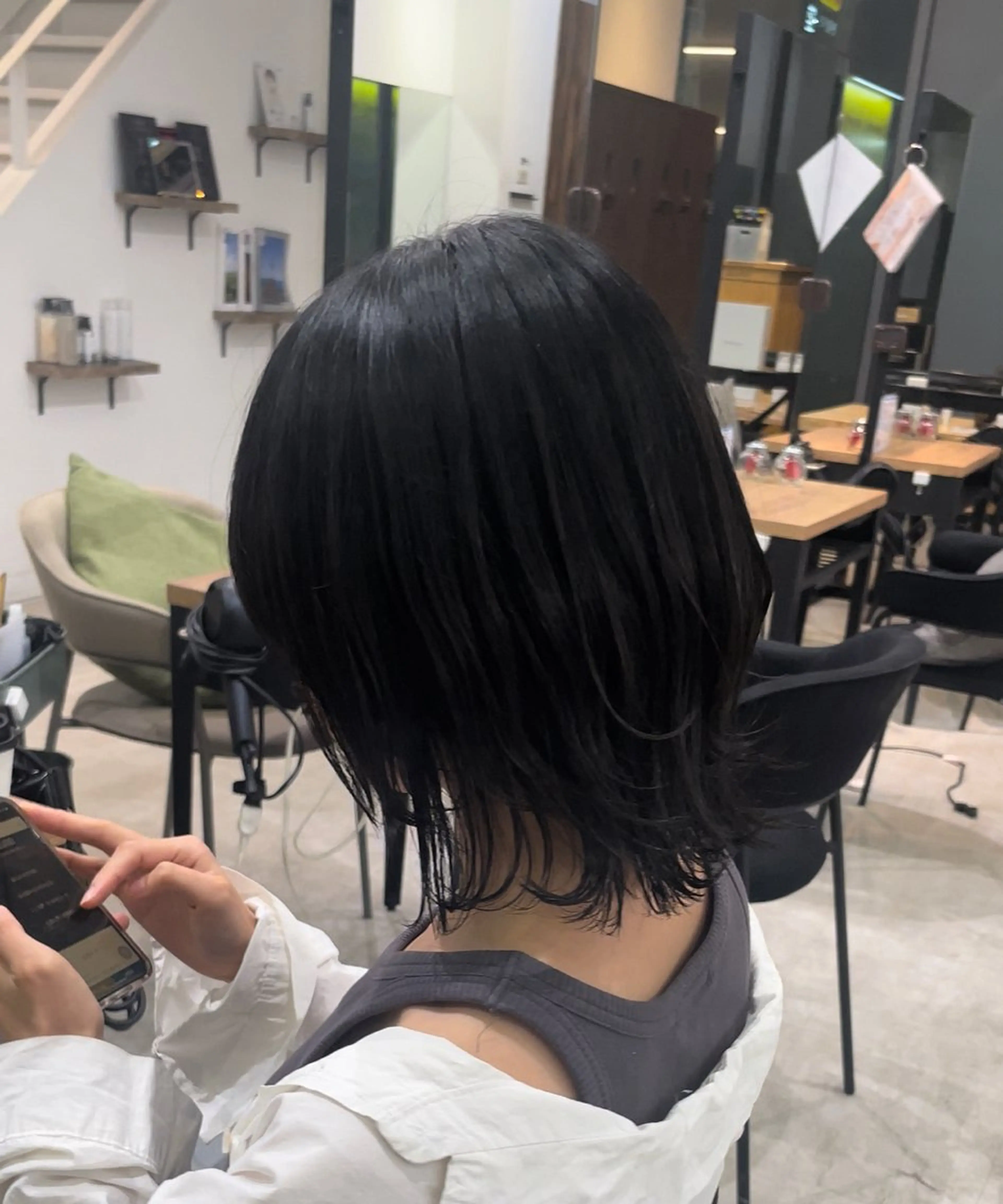ショート カラー パーマ ヘアアレンジ メンズ ショート特化型🌟似 合わせボブ/カンタ✨のヘアスタイル