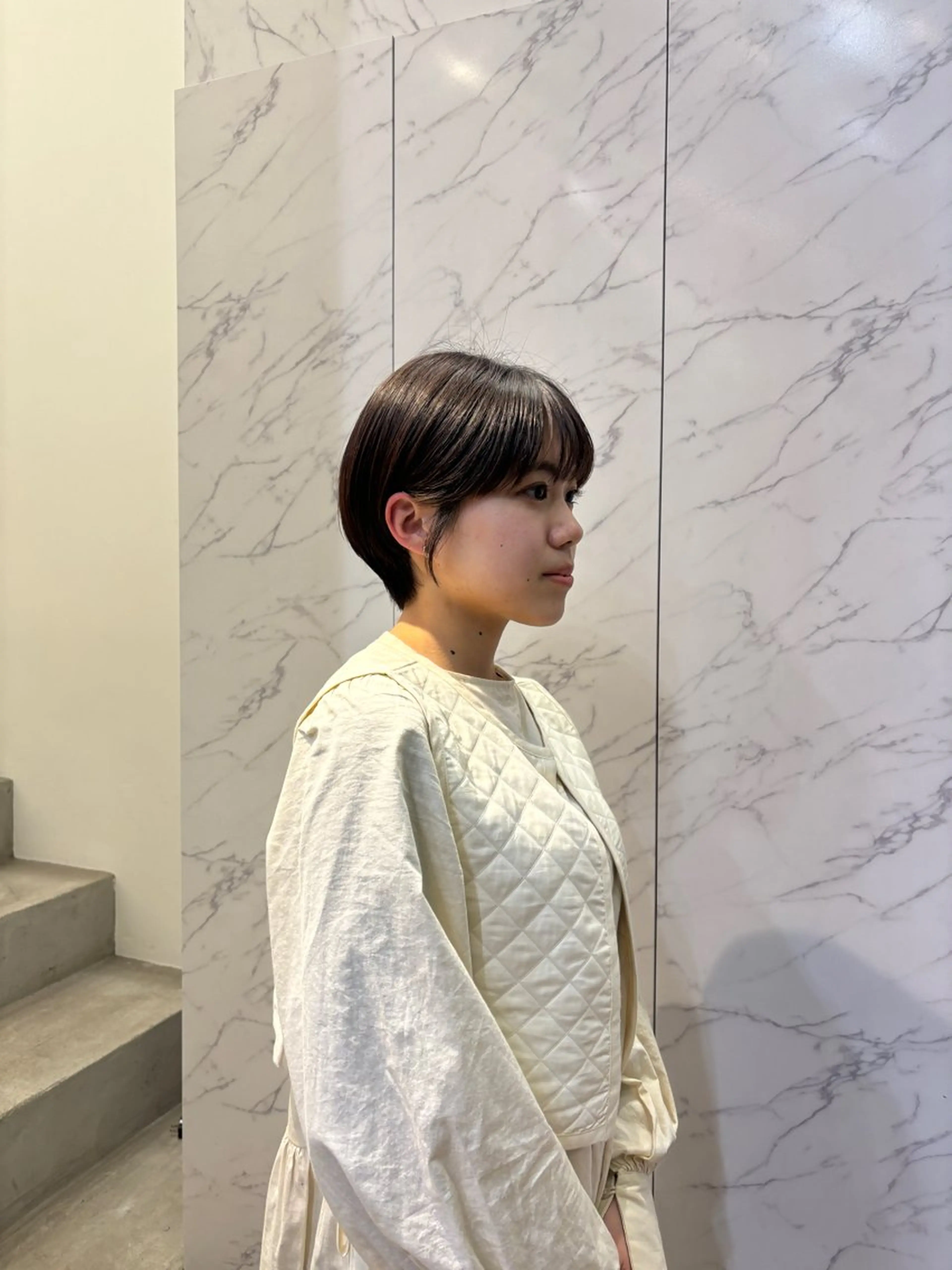 ショート miu /透明感カラーのヘアスタイル