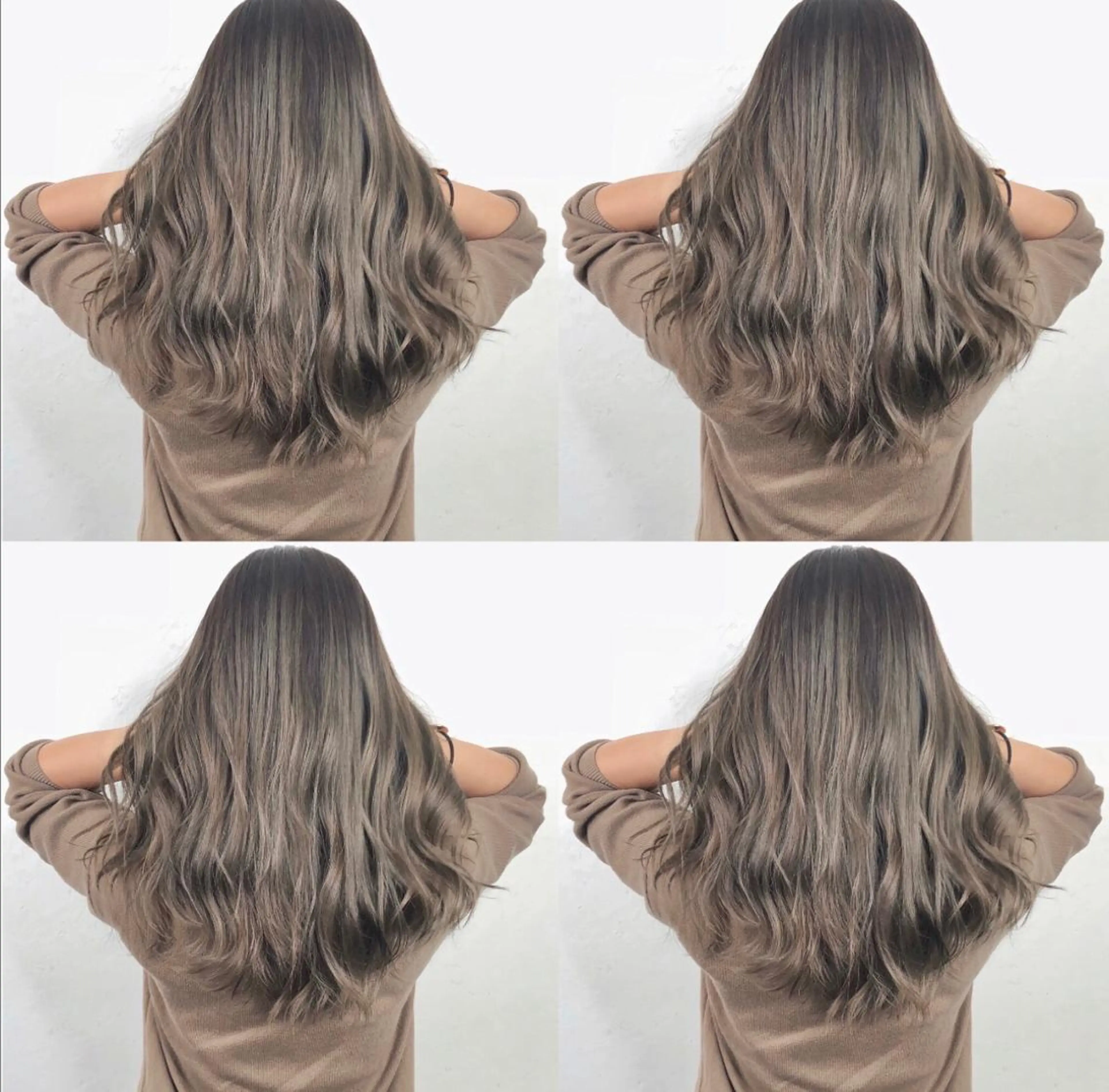 ロング カラー ヘアアレンジ AHNKISM AHNKISMのヘアスタイル