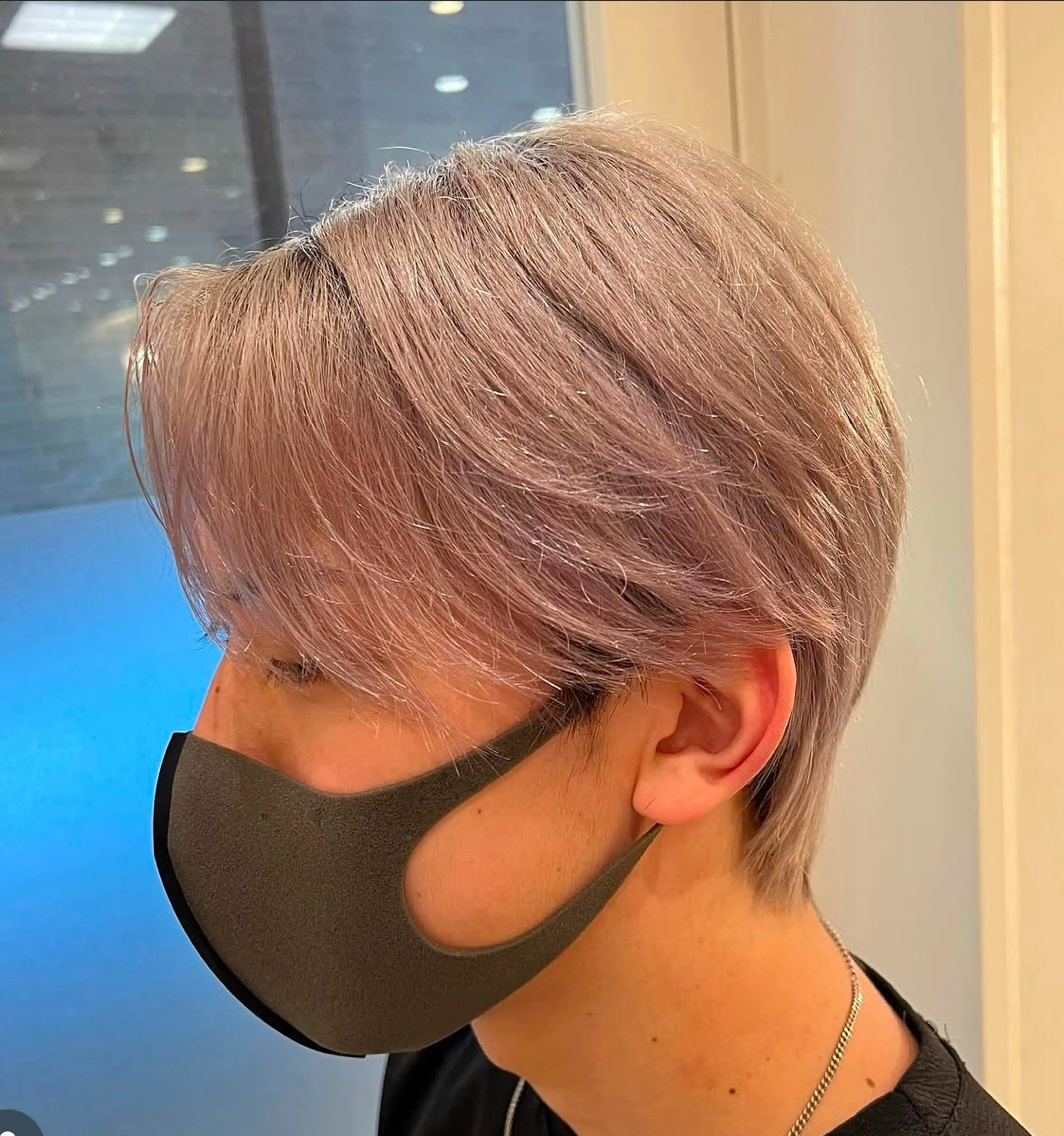 メンズ カット 🚨メンズ曲がる 縮毛矯正りおん🚨のヘアスタイル