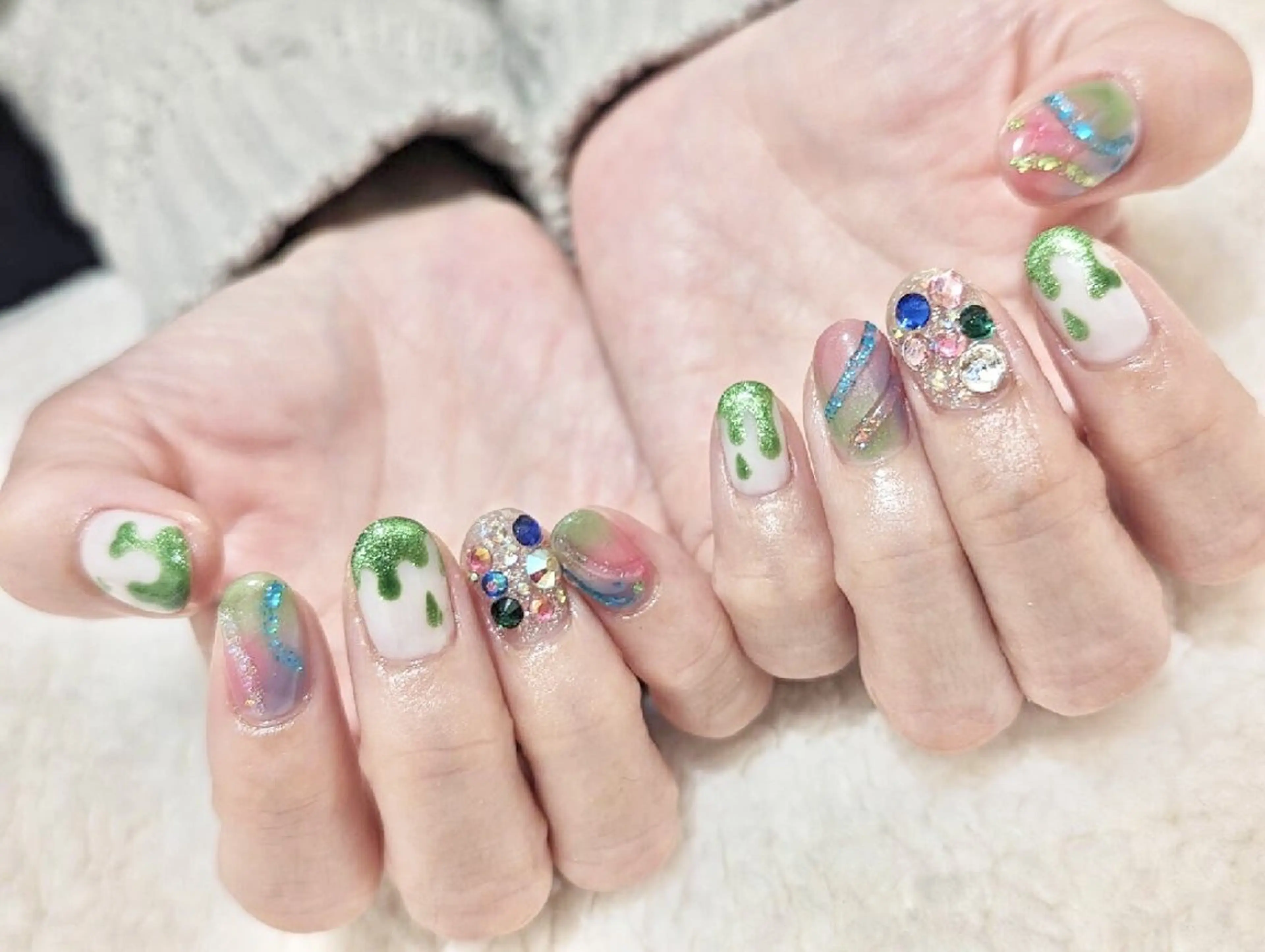 ネイル Beauty Salon VIBLISS 福岡店所属・VIBLISS福岡店 yurichanのネイルデザイン