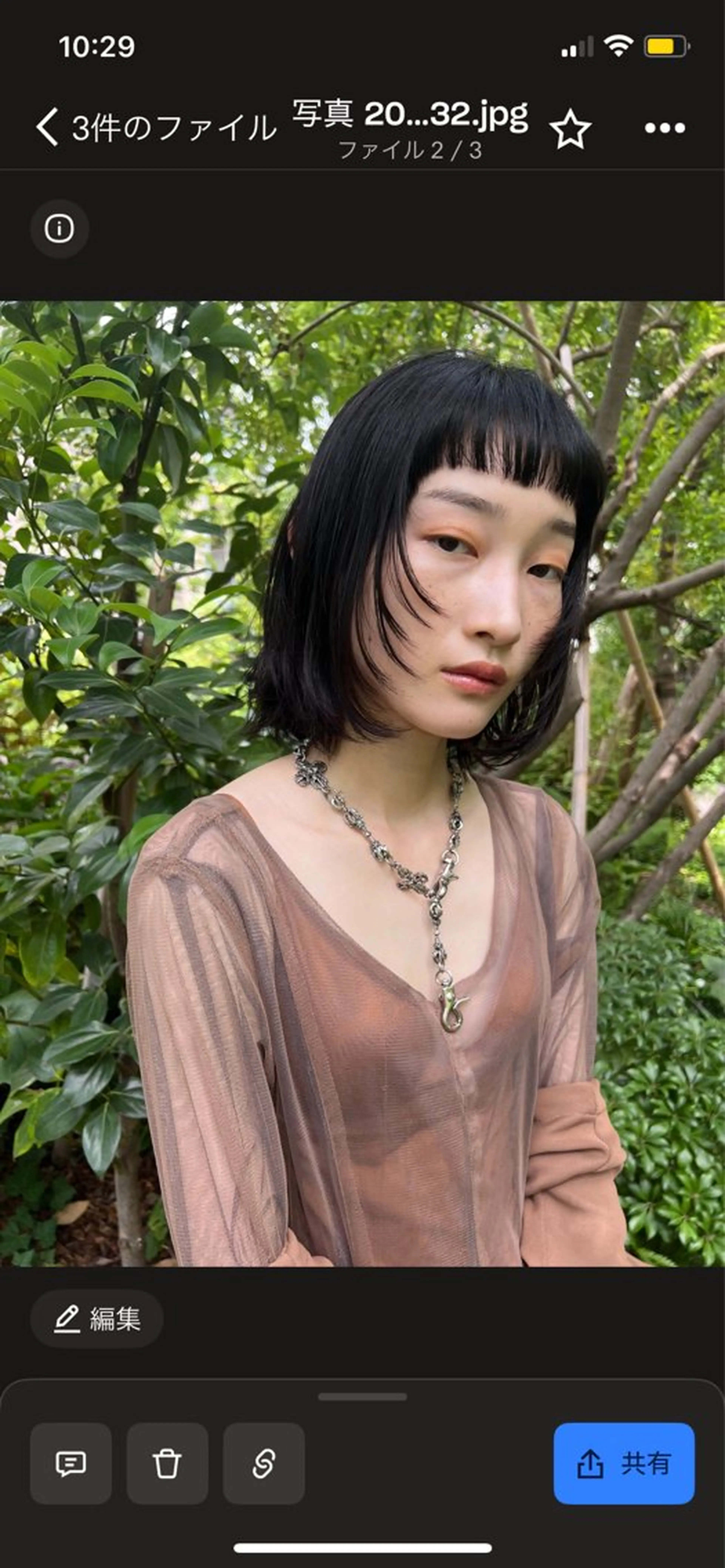 ショート ひなこ / 艶カラーのヘアスタイル