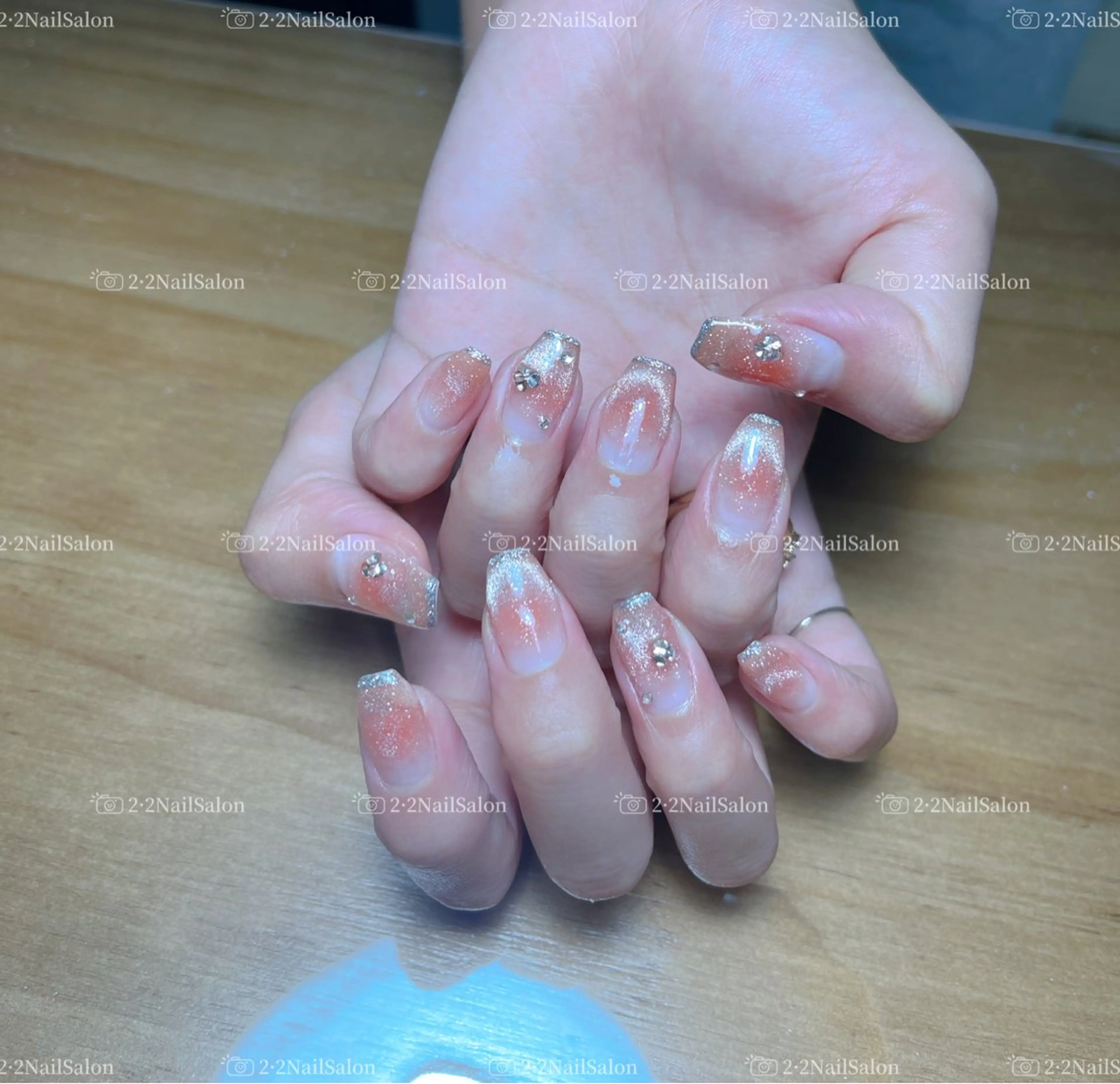 ネイル ハンドネイル 🦋y y Nail 🤍のネイルデザイン
