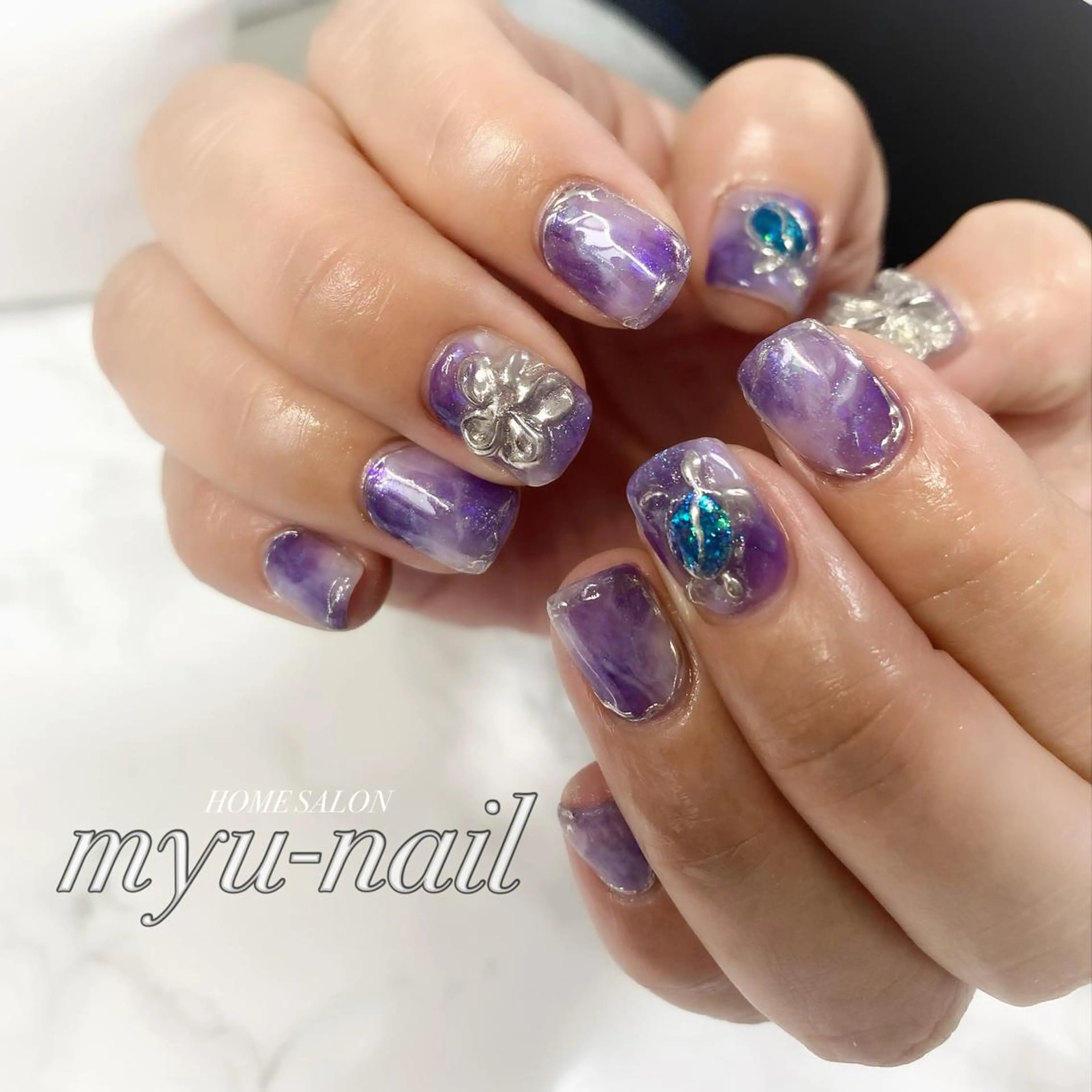 ネイル ホームサロン myu-nailのネイルデザイン