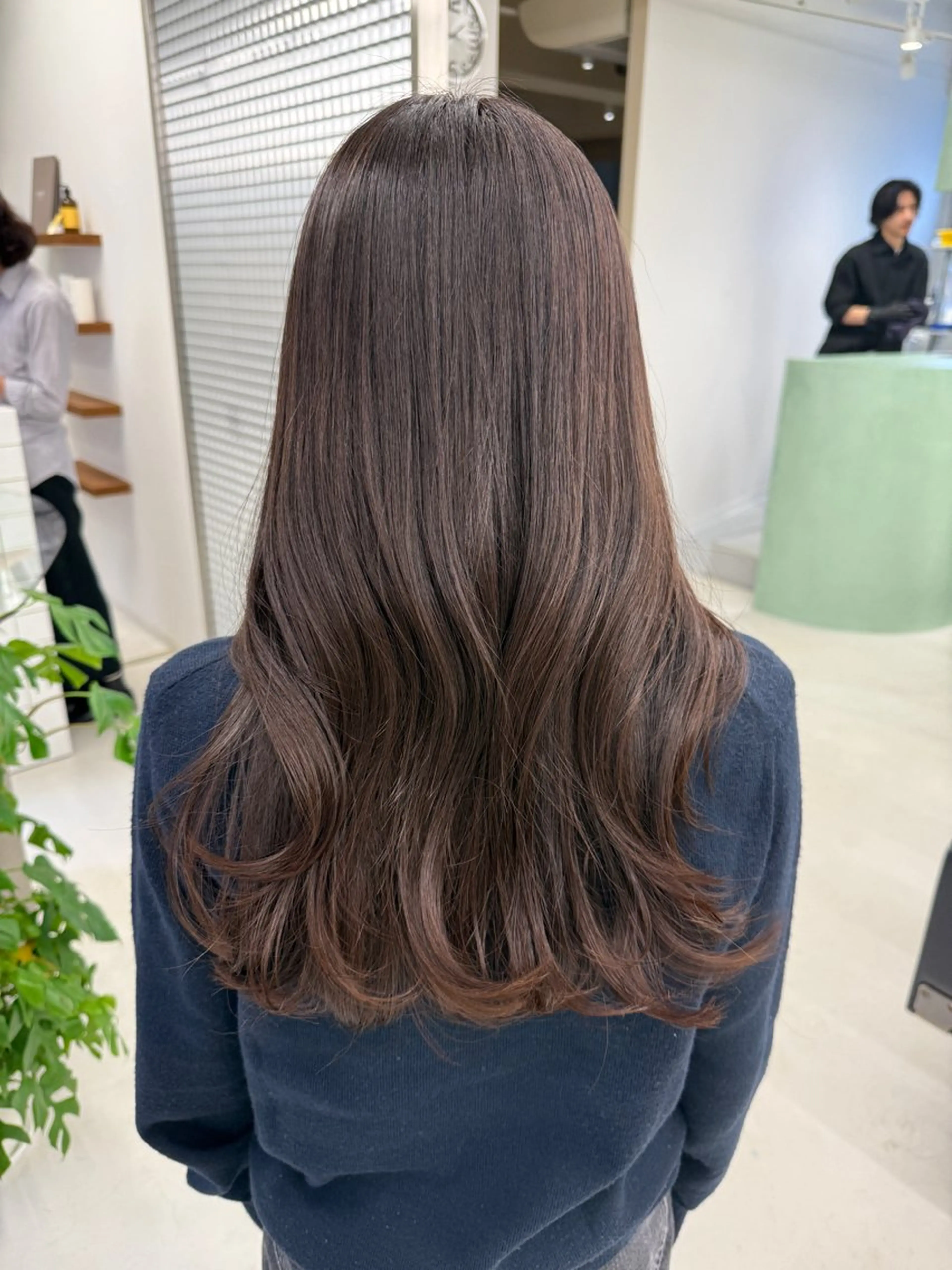 ロング カラー カット ヘアカラー トリートメント 表参道/髪質改善・ 透明感 colorのヘアスタイル