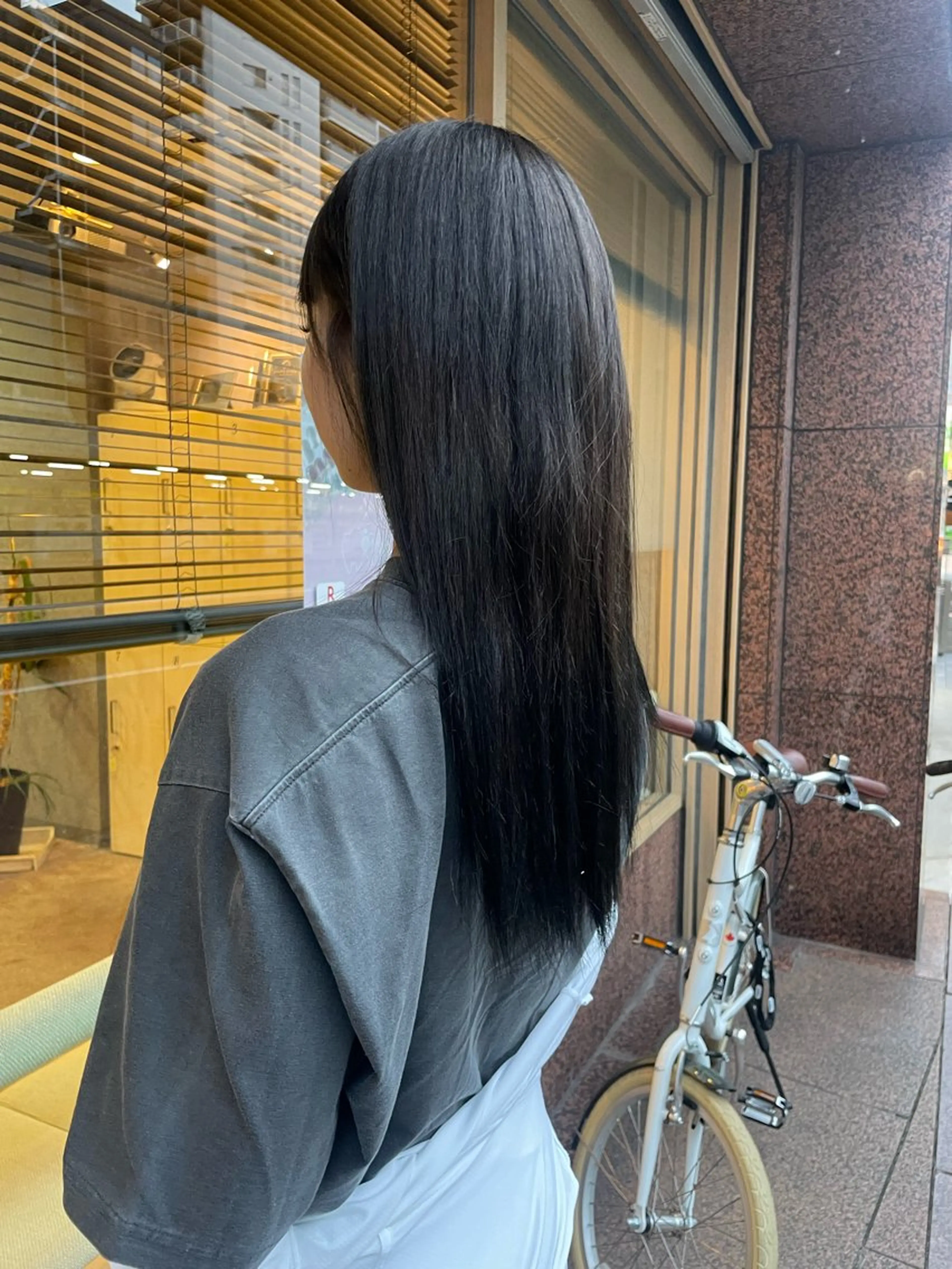 ロング カラー ブリーチ ブリーチなしカラー 髪質改善/Bloss om🌷高橋沙衣のヘアスタイル