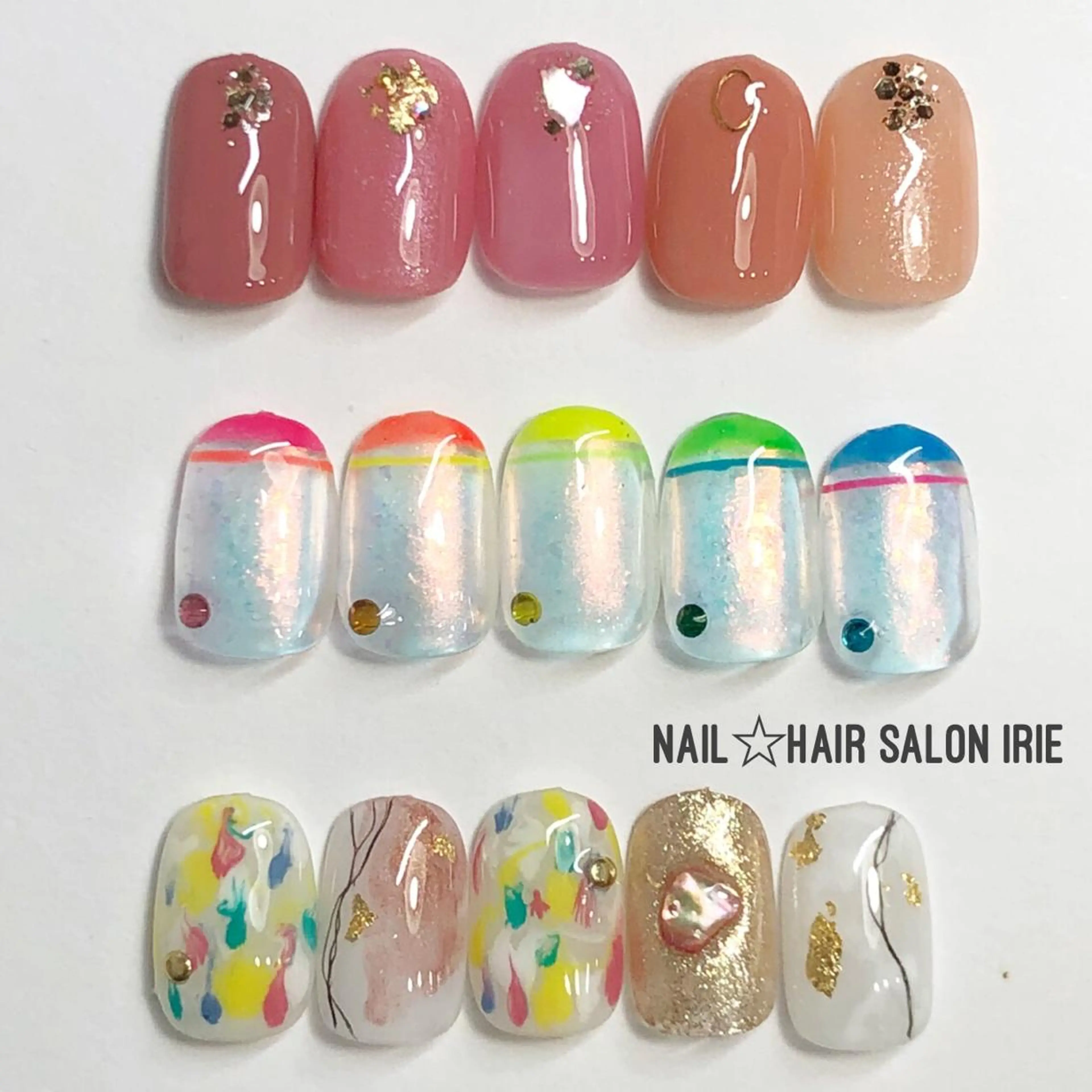 ネイル ハンドネイル Hair salon Irie所属・與儀 知佳のネイルデザイン