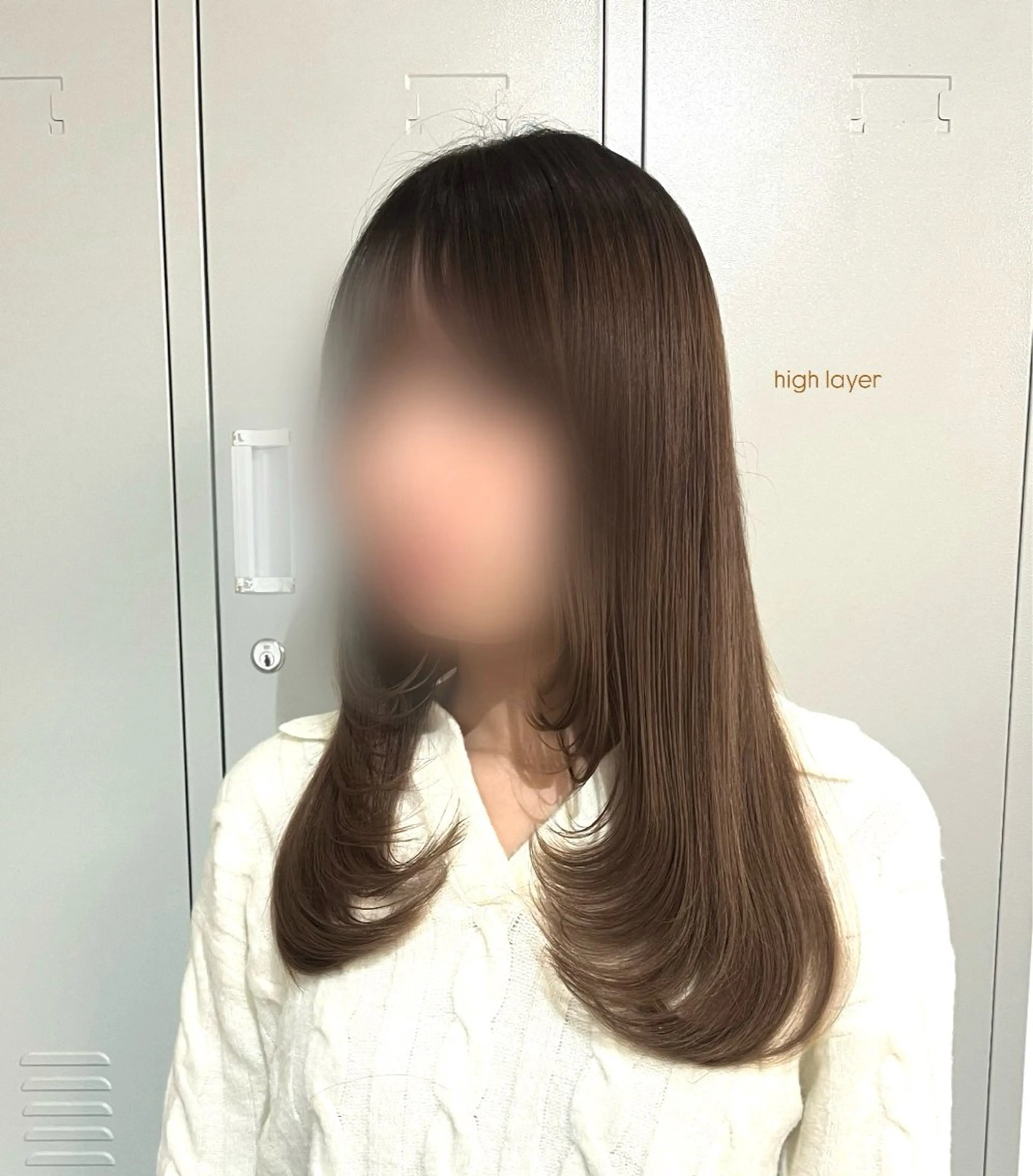 💫韓国カット💫/ 🫧透明感カラー🫧のヘアスタイル