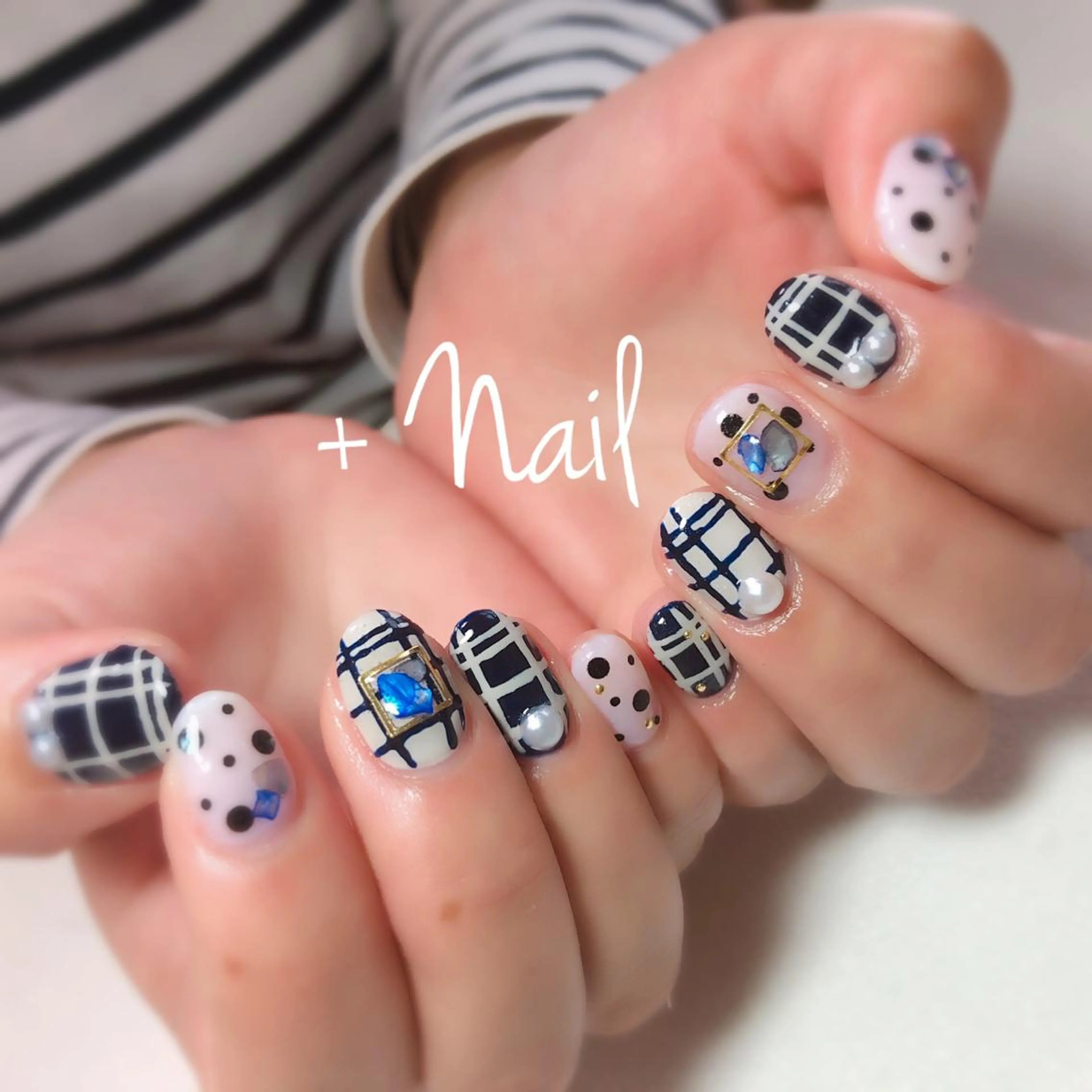 ネイル Aim* 深爪・自爪育成専門店のネイルデザイン