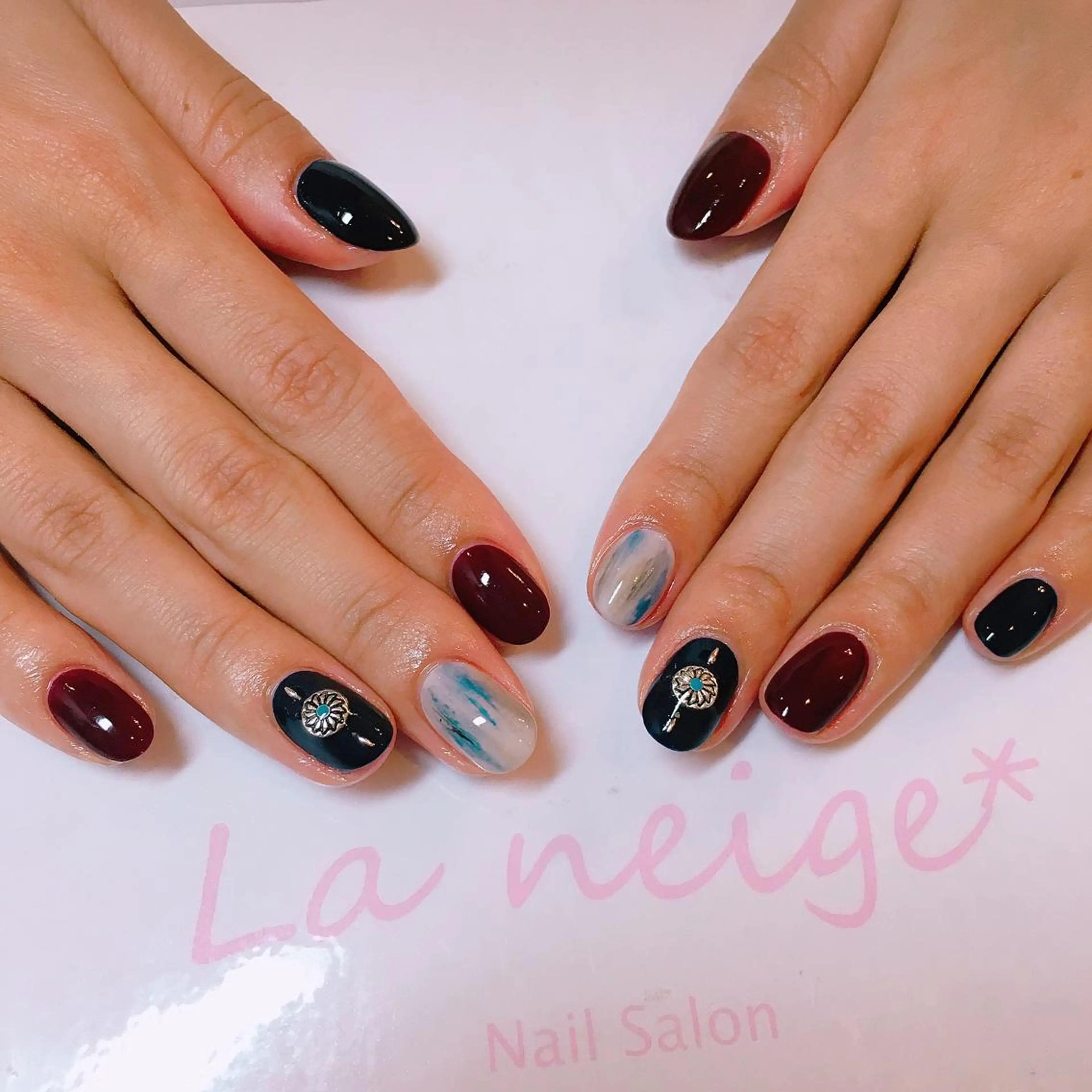 ネイル La neige* yuki 🥯🍑のネイルデザイン