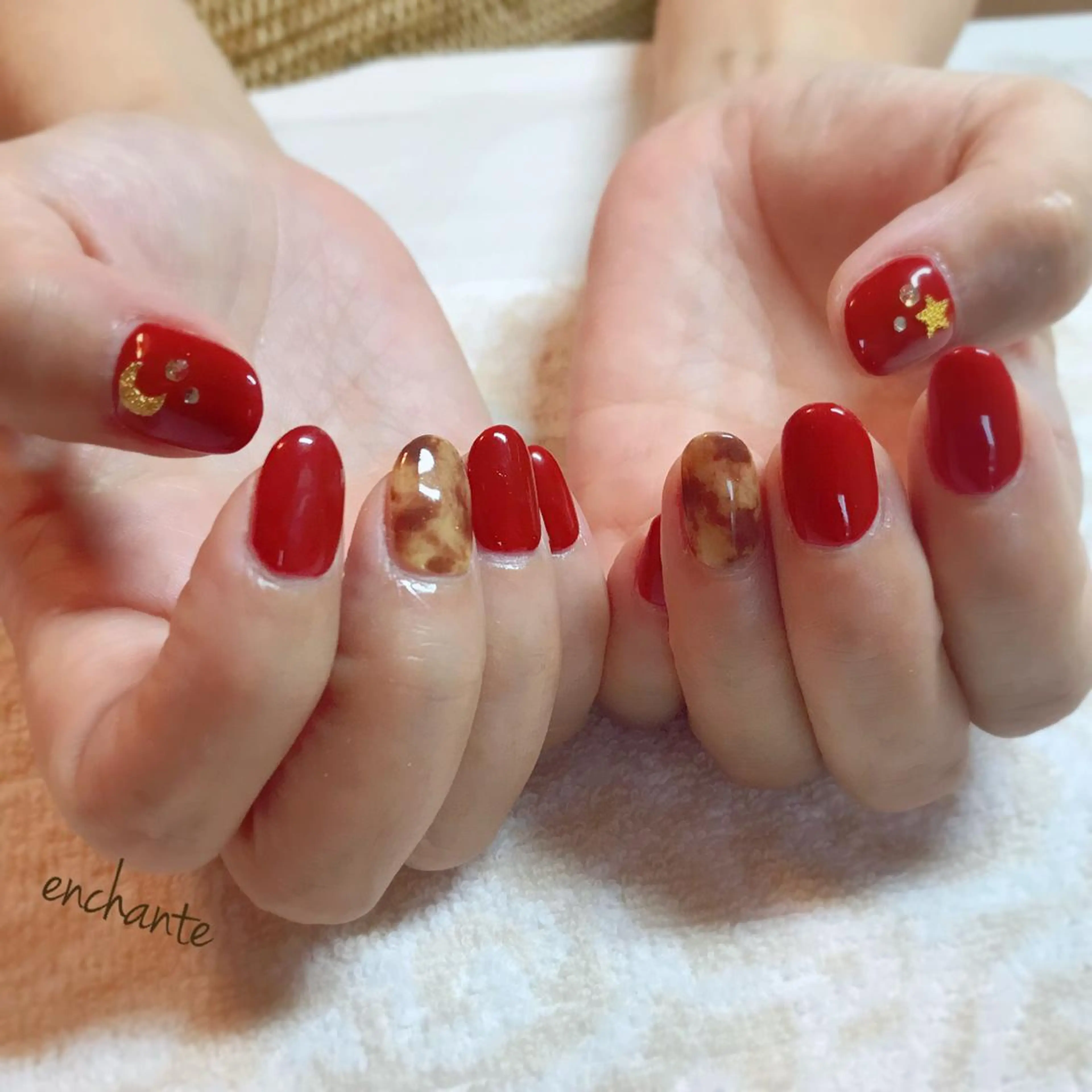 ネイル アンシャンテ所属・enchante 自由が丘のネイルデザイン