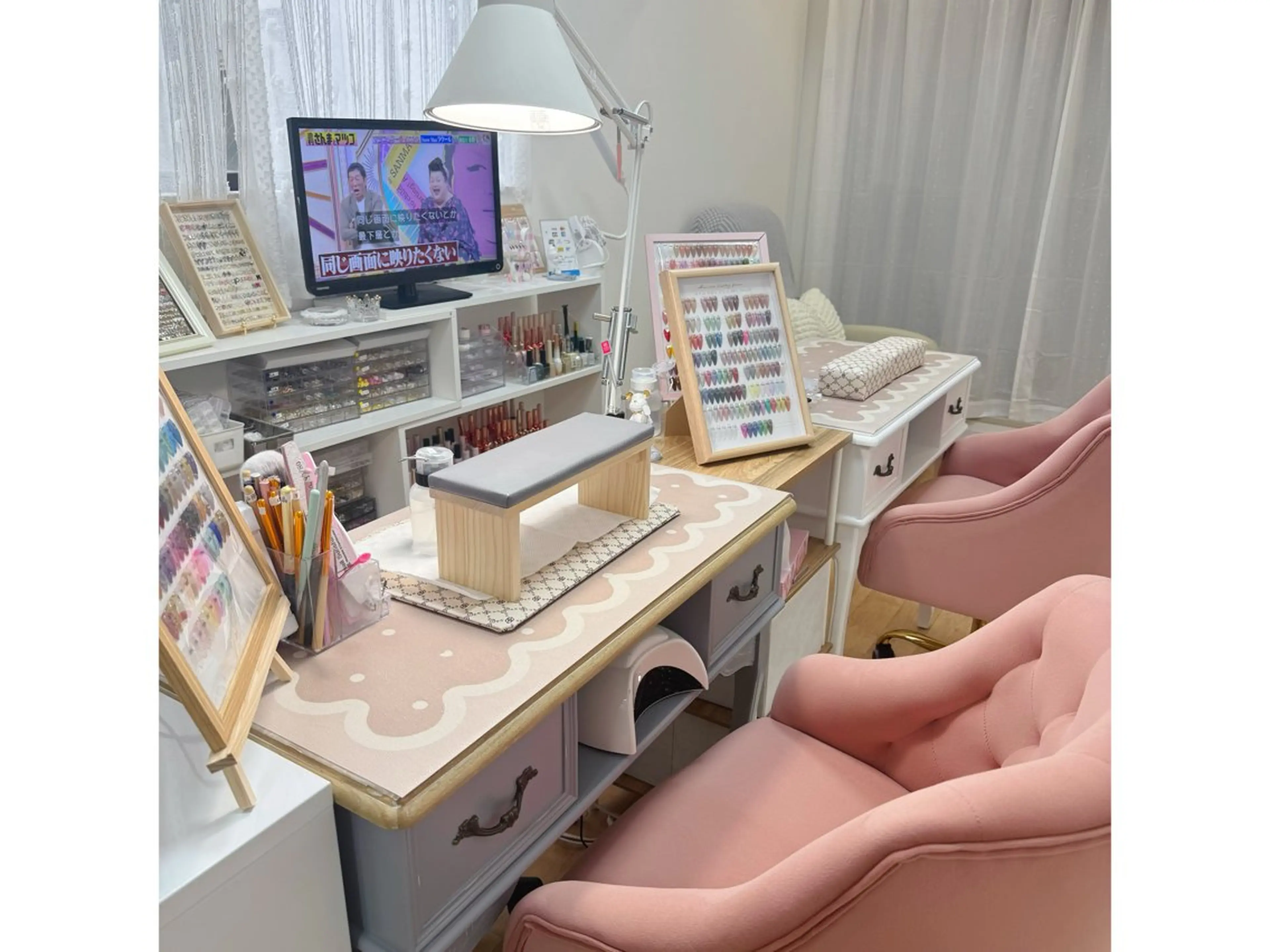 pink nailのネイルデザイン