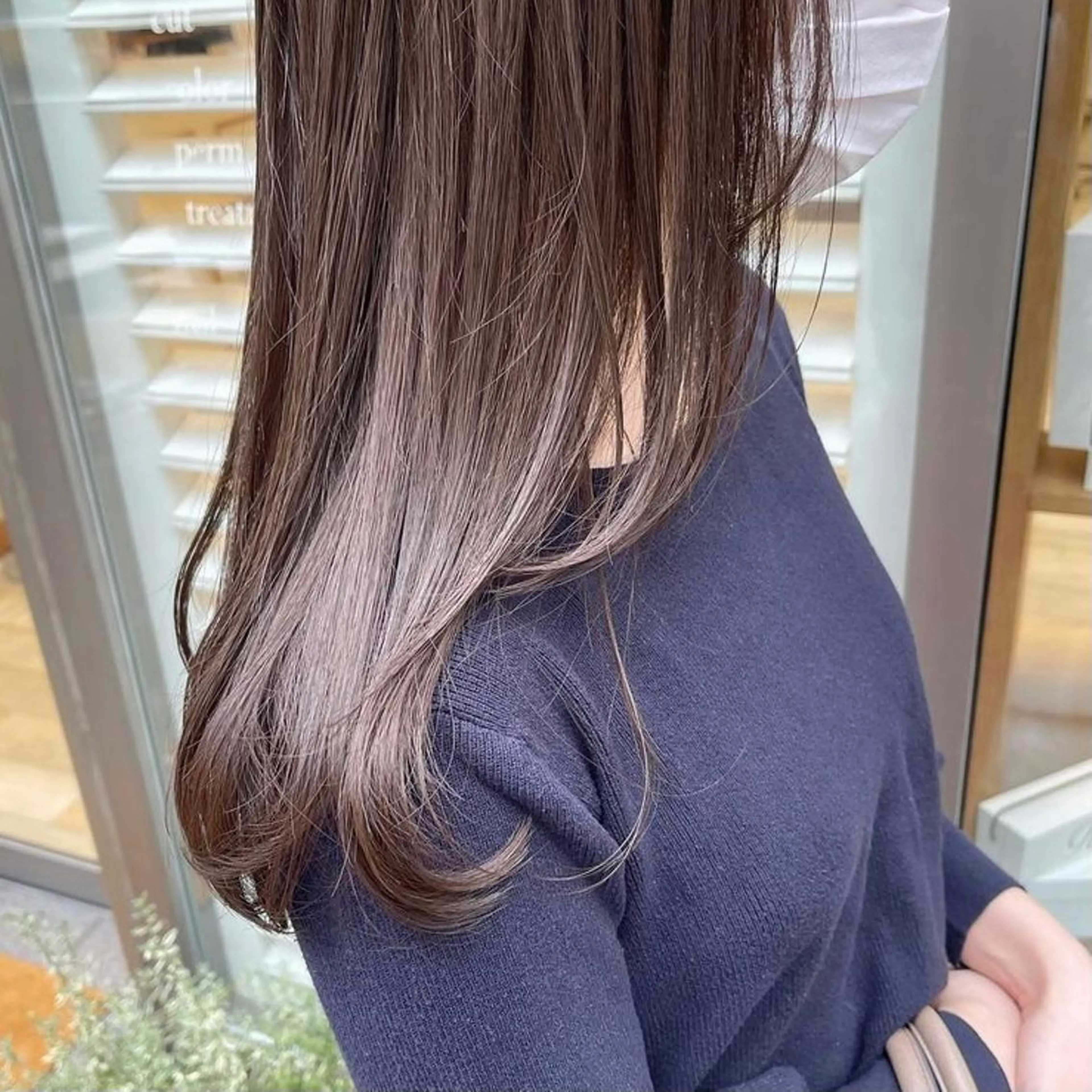 セミロング カラー ブラウンカラー 透明感カラー 🕊️透明感カラー/ 渋谷🕊️Aonaのヘアスタイル
