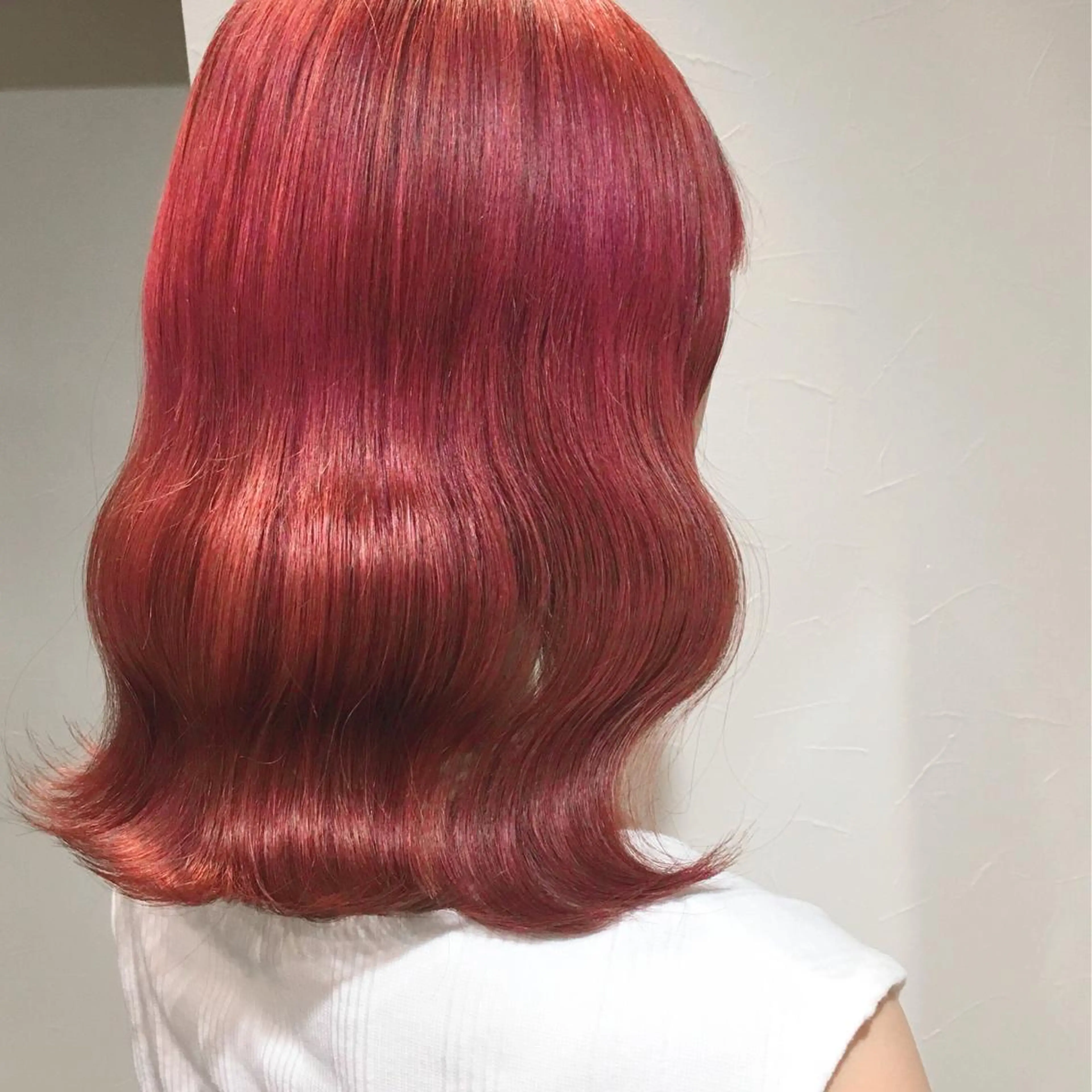 ミディアム カラー ヘアアレンジ ブリーチ As hair所属・🌟かかりつけ美容師 🌟アスカのヘアスタイル