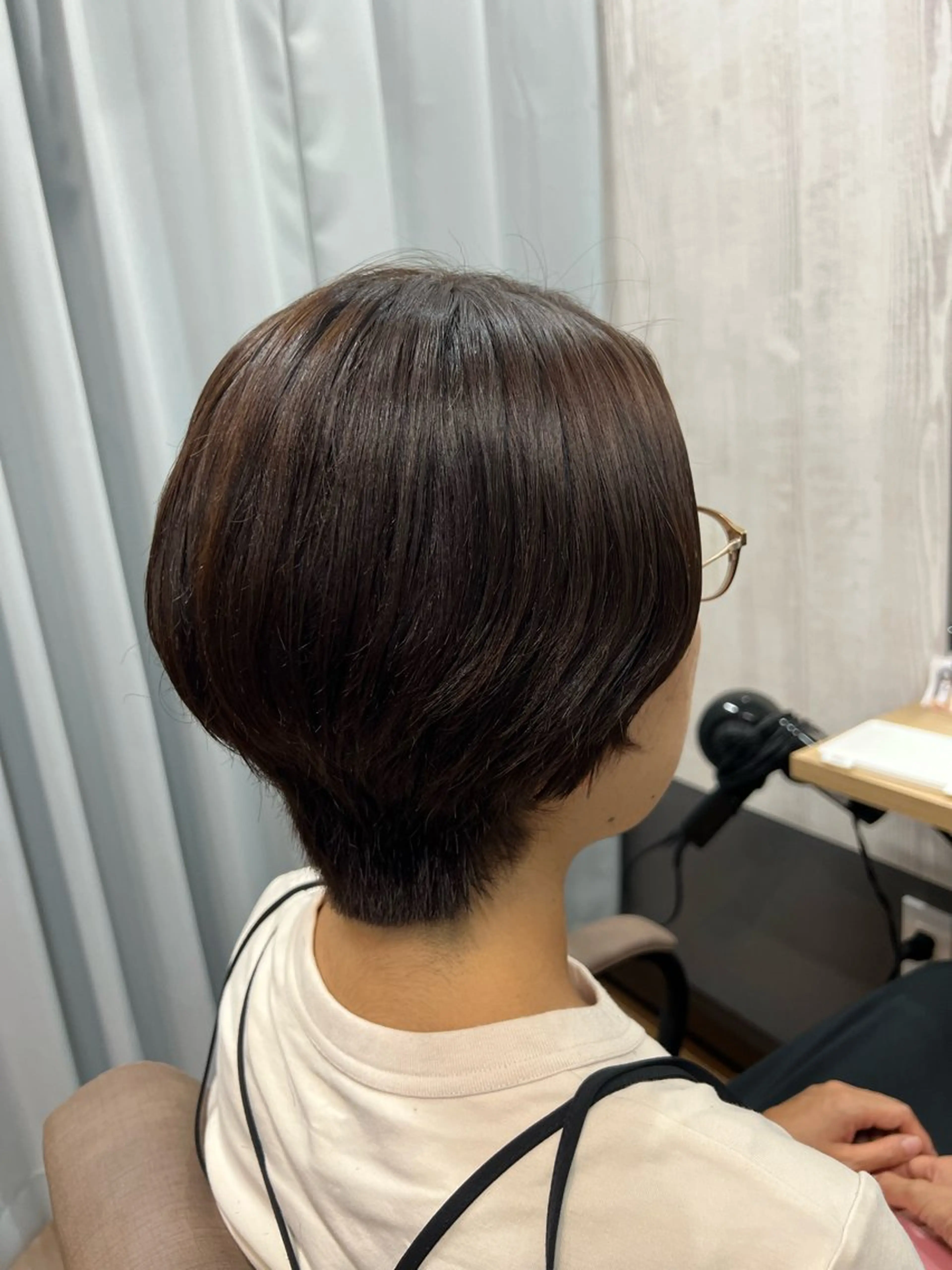 ショート カット ヘアカラー トリートメント TELA HAIR 幕張本郷所属・TELA HAIR 幕張本郷店 千尋のヘアスタイル