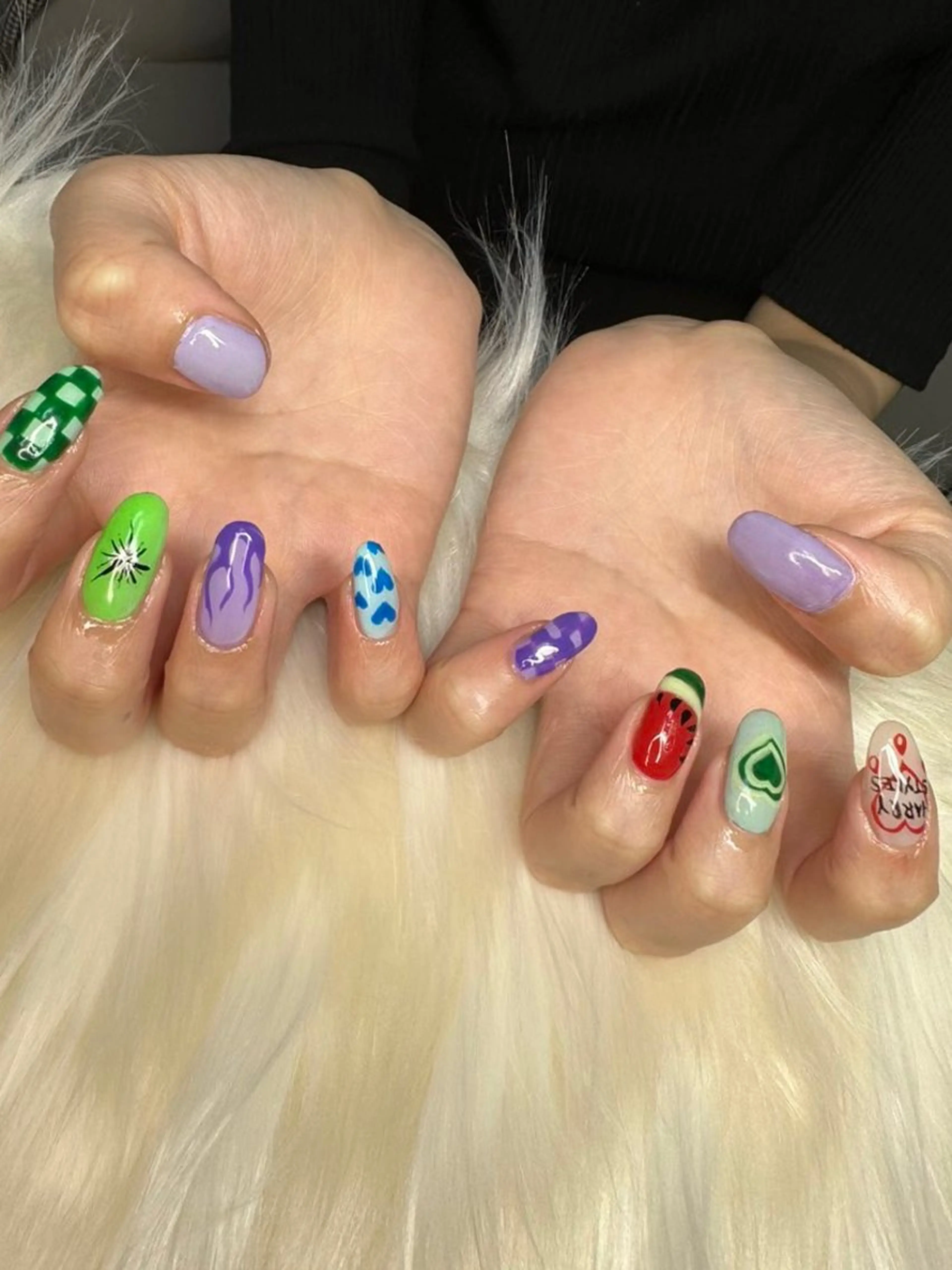 ネイル ハンドネイル VIOLA .nailのネイルデザイン