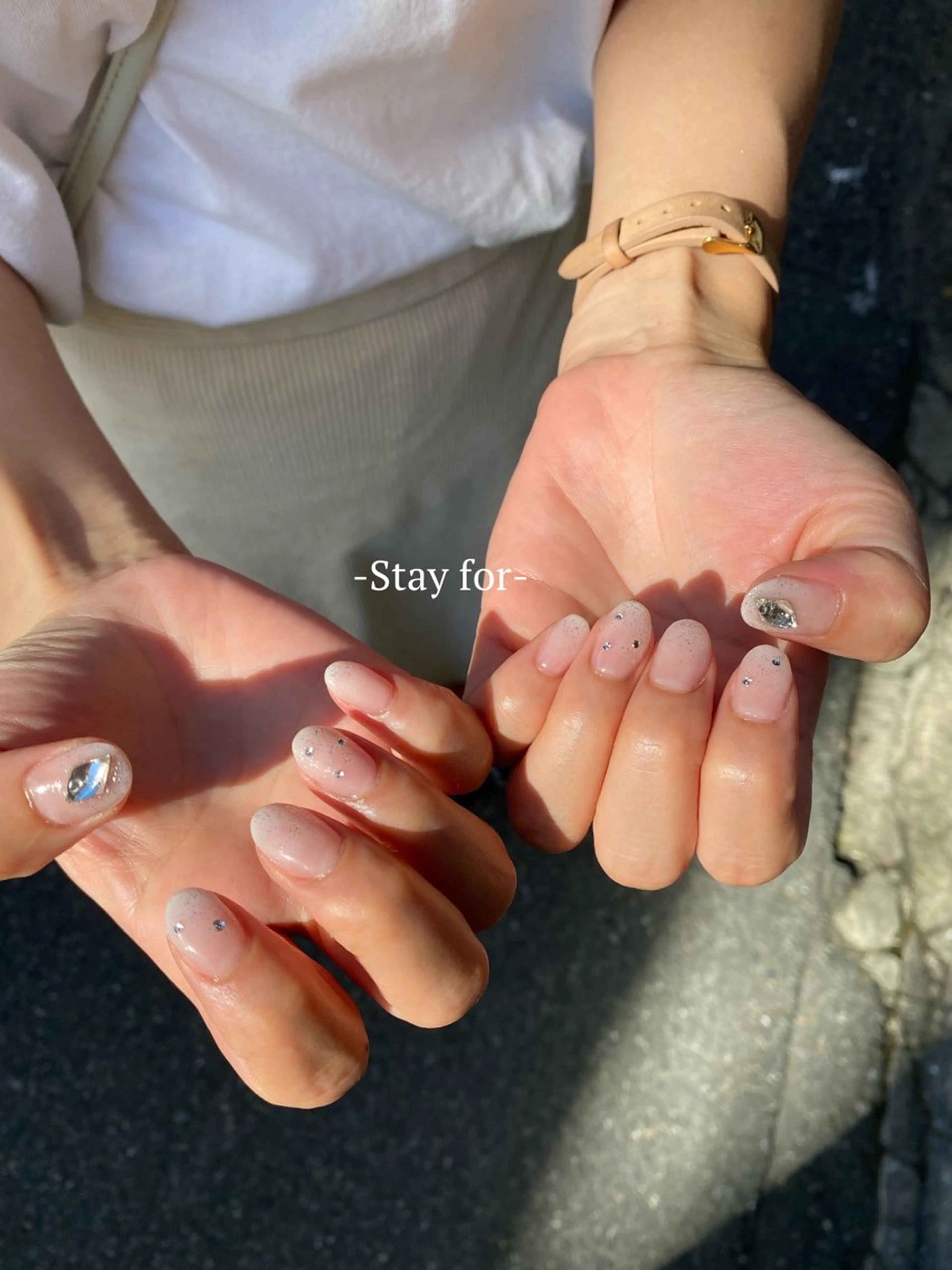 ネイル 持ち込み Stay for_ Sanaのネイルデザイン