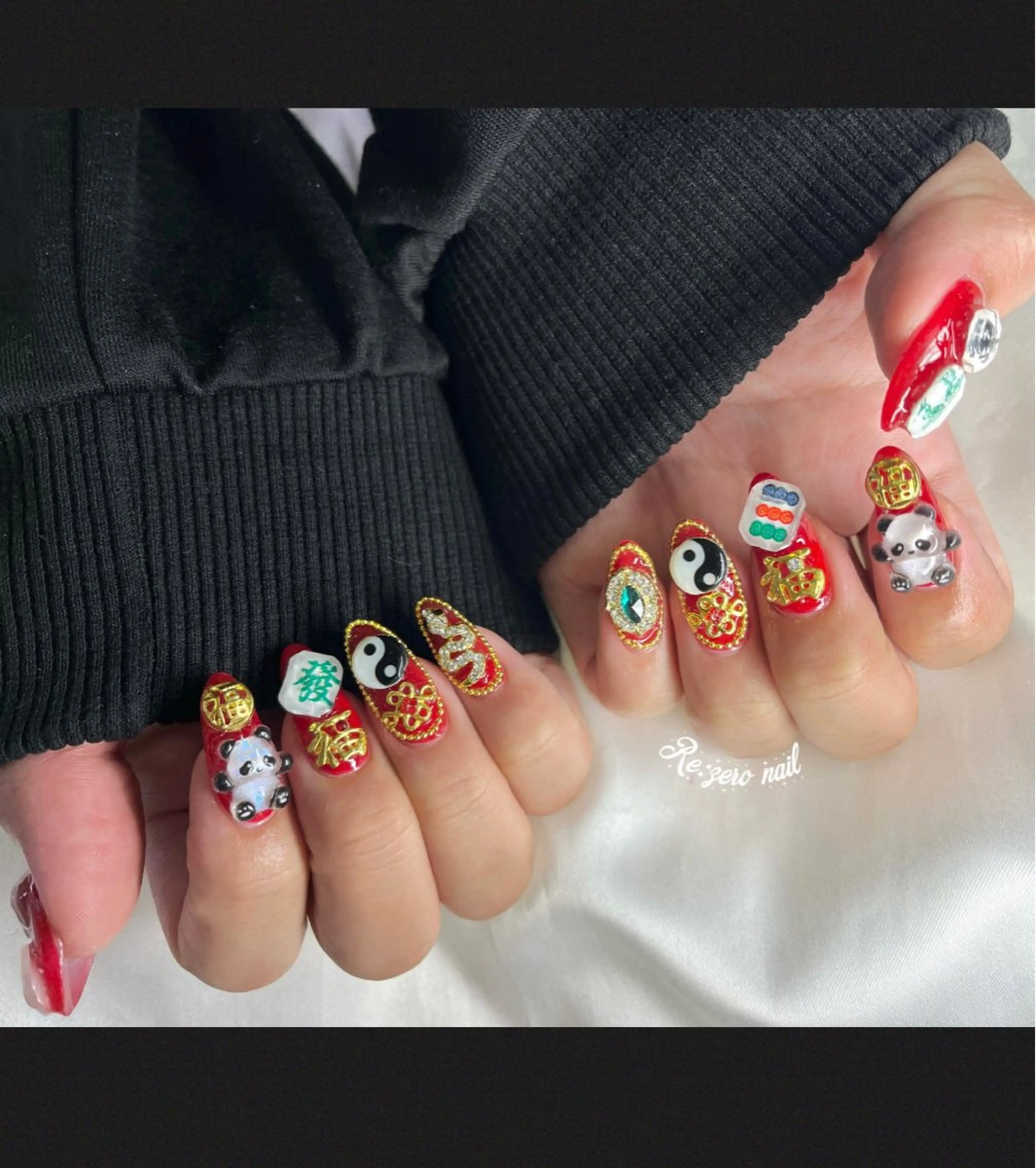 ネイル 持ち込み ハンドネイル Re:∅ nail /HIRAMOTOのネイルデザイン