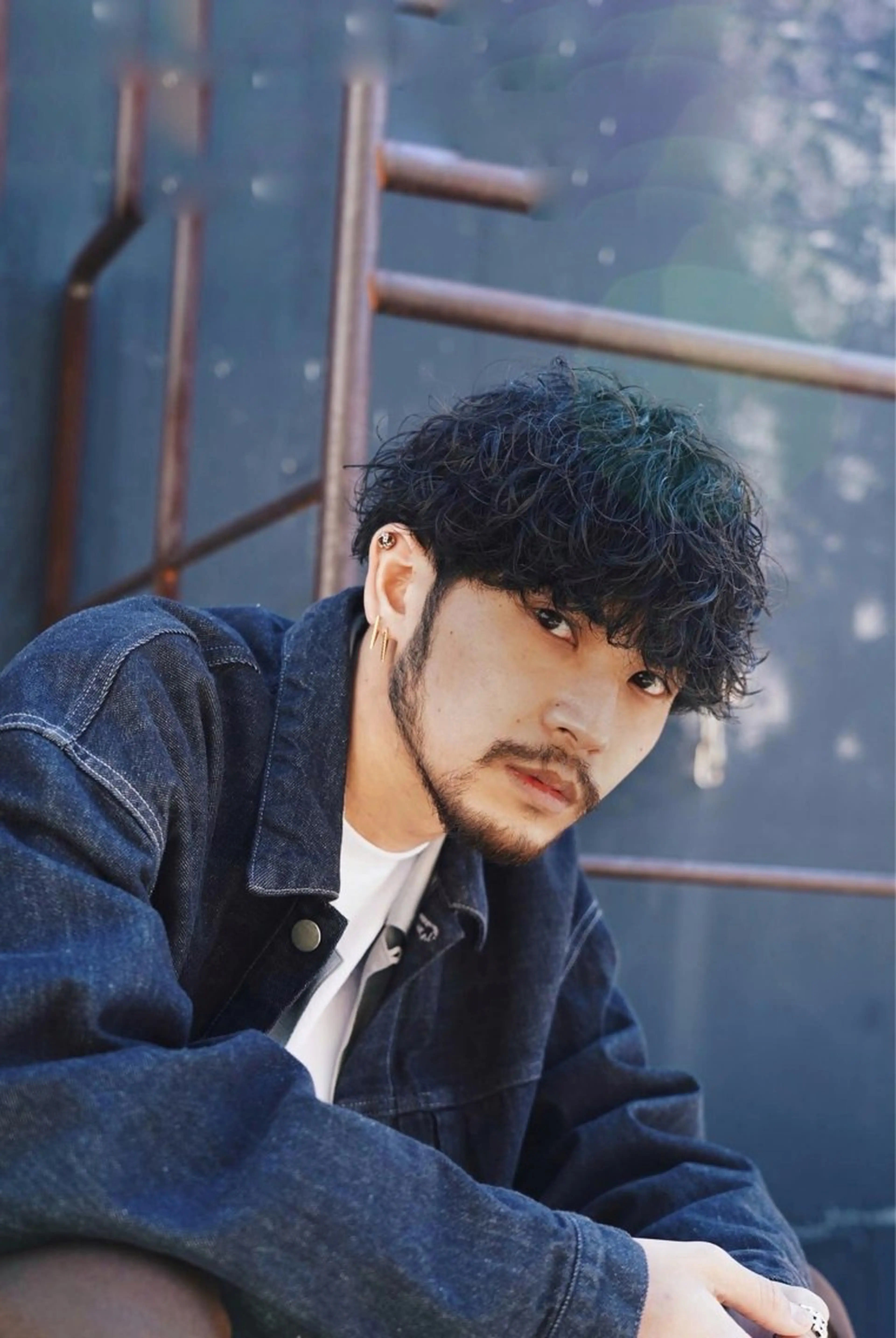 パーマ メンズ 波巻きパーマ fifth 今西翔汰のヘアスタイル