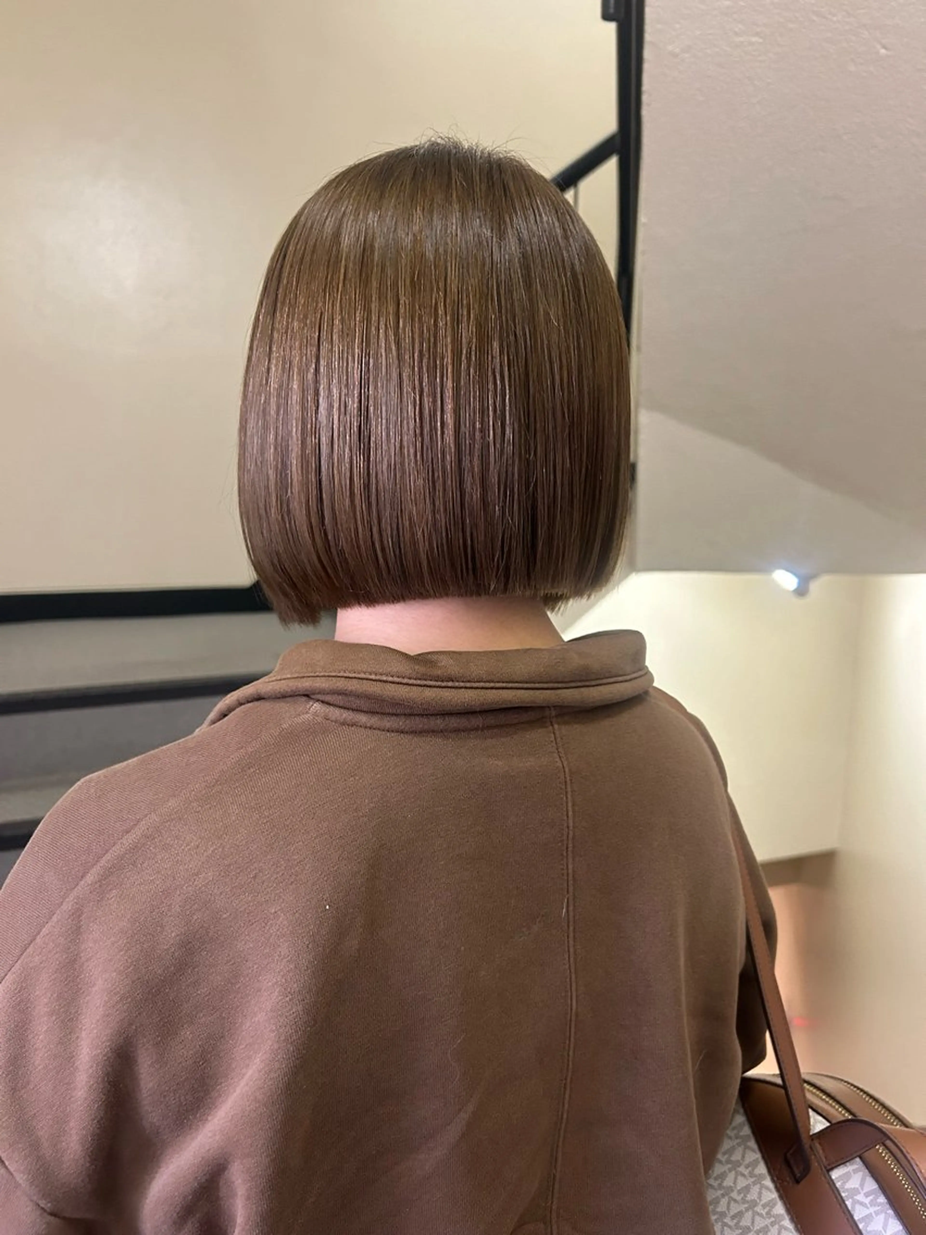 ショート カラー ボブ カット ヘアカラー トリートメント ☕️結【suii.】 ボブ/ヘアセット☕️のヘアスタイル