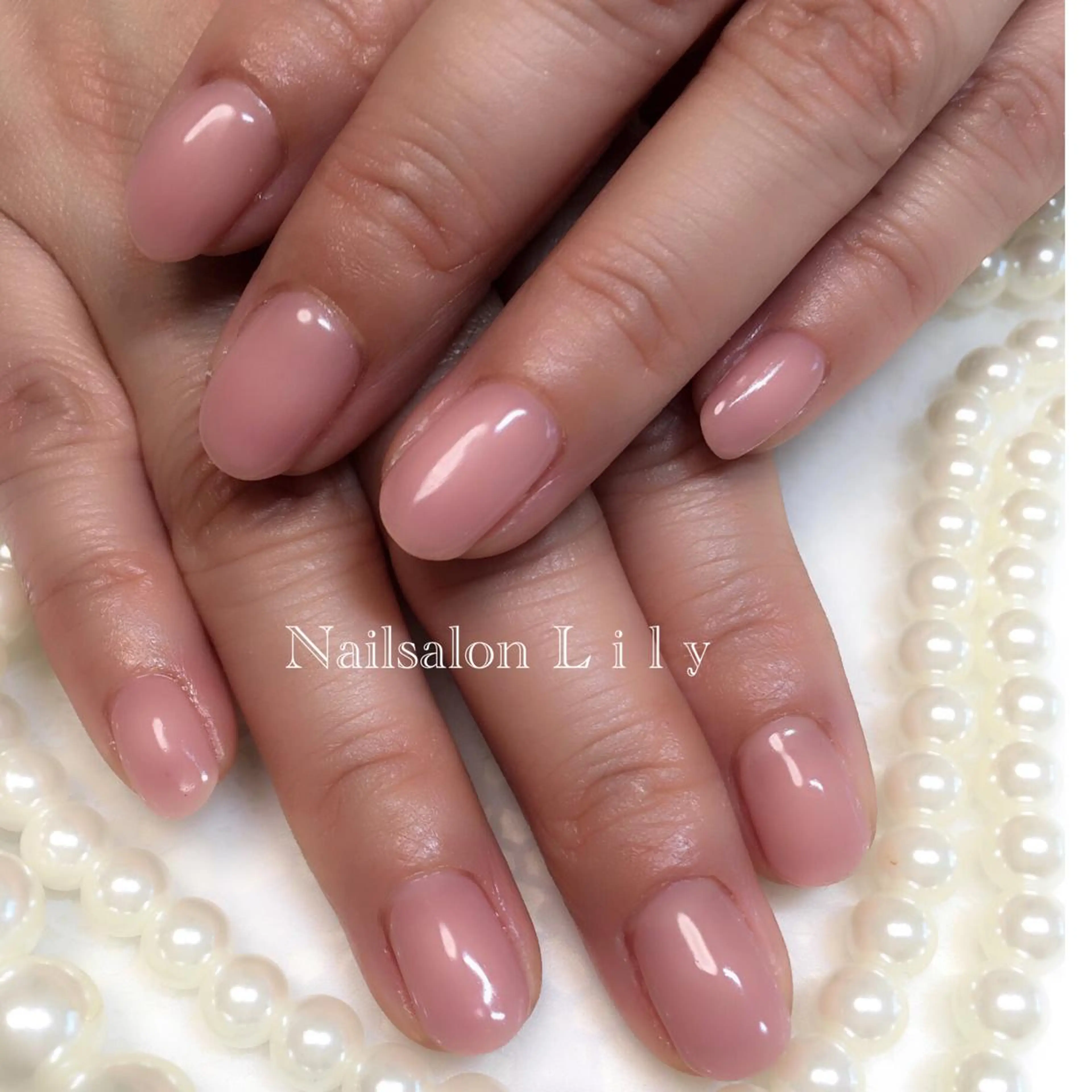 ネイル クリアネイル Nailsalon Lilyのネイルデザイン